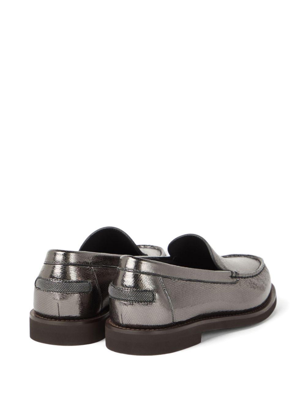 Brunello Cucinelli Flat shoes Grey MZDEG2869PC4217 (Brunello Cucinelli / フラットシューズ ) | Brunello Cucinelli (ブルネロ・クチネリ)(4)
