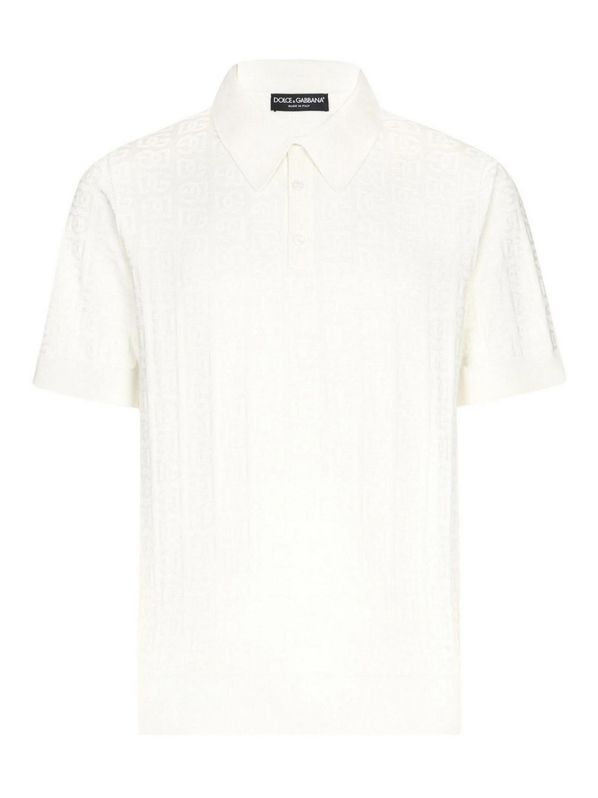 Polo Shirt With Dg Logo GXZ15TJBSKEW0001 (Dolce & Gabbana / ポロシャツ ) | Dolce & Gabbana (ドルチェガッバーナ)