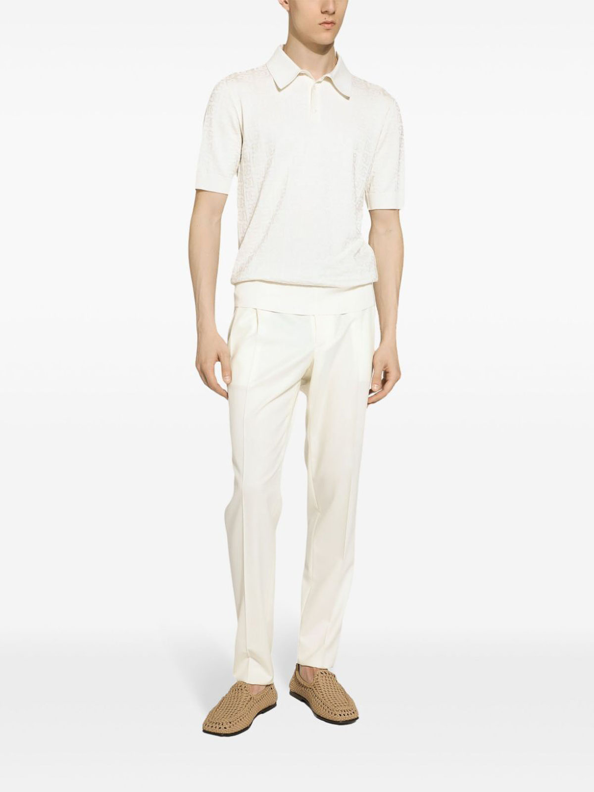 Polo Shirt With Dg Logo GXZ15TJBSKEW0001 (Dolce & Gabbana / ポロシャツ ) | Dolce & Gabbana (ドルチェガッバーナ)(1)