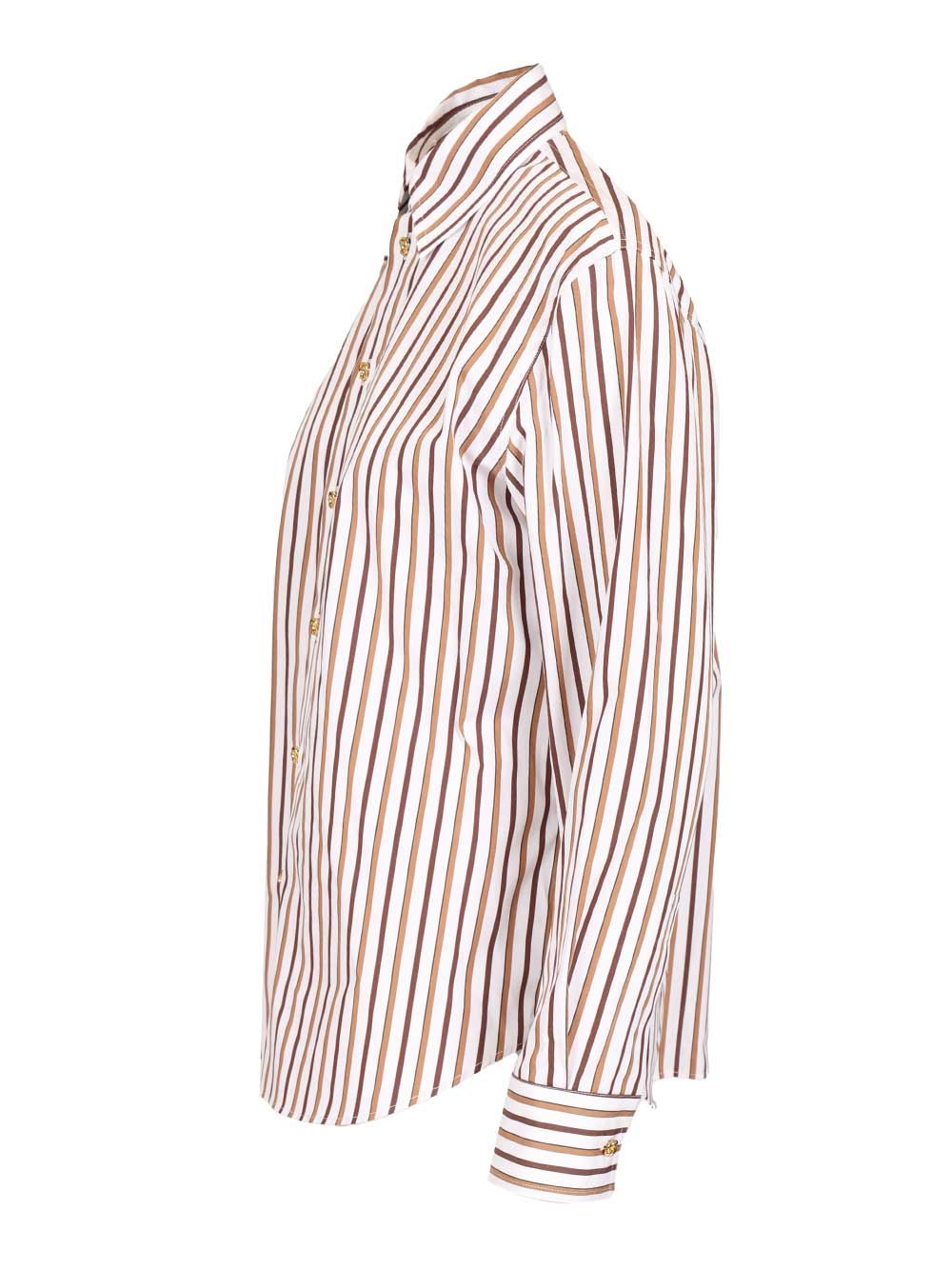 CLASSIC COTTON POPELINE SHIRT WITH JEWELS BUTTON 838420V5PL09070 (Bottega Veneta / シャツ・ブラウス ) | Bottega Veneta (ボッテガ・ヴェネタ)(2)