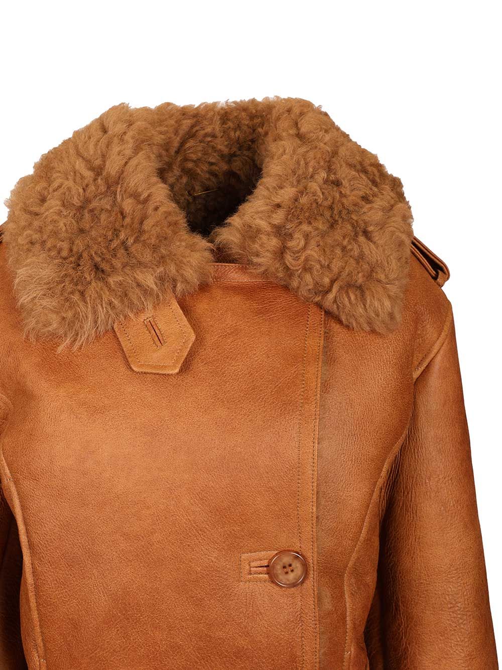 Cropped boxy jacket CH25ACV3620226O (Chloé / レザー&ファージャケット・コート ) | Chloé (クロエ)(3)