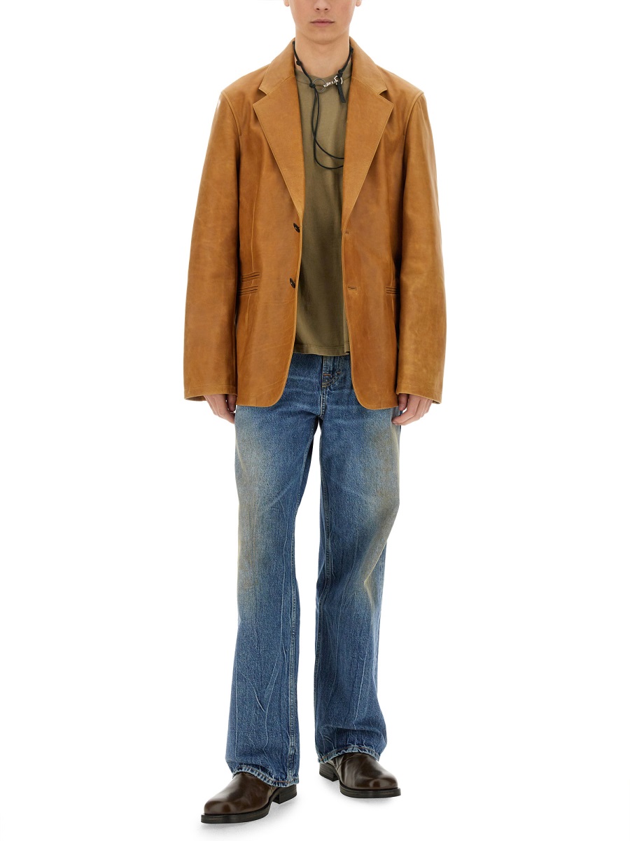 T-SHIRT BOX M2256BCCAVALRYOLIVELEGACYJERSEY (OUR LEGACY / Tシャツ・カットソー ) | OUR LEGACY (アワーレガシー)(1)