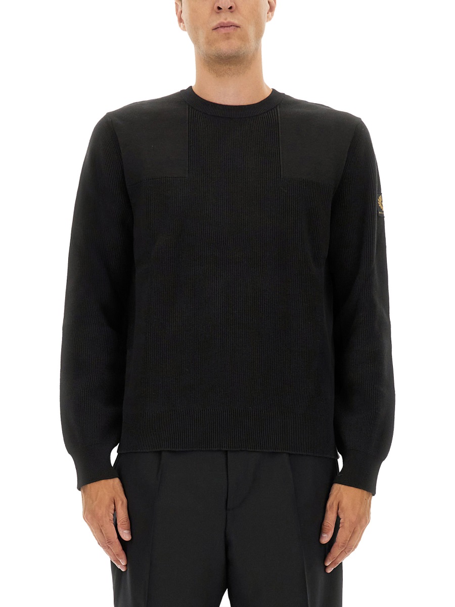 "COMMANDER" SWEATER 105871BLACK (BELSTAFF / ニット・セーター・カーディガン ) | BELSTAFF (ベルスタッフ)