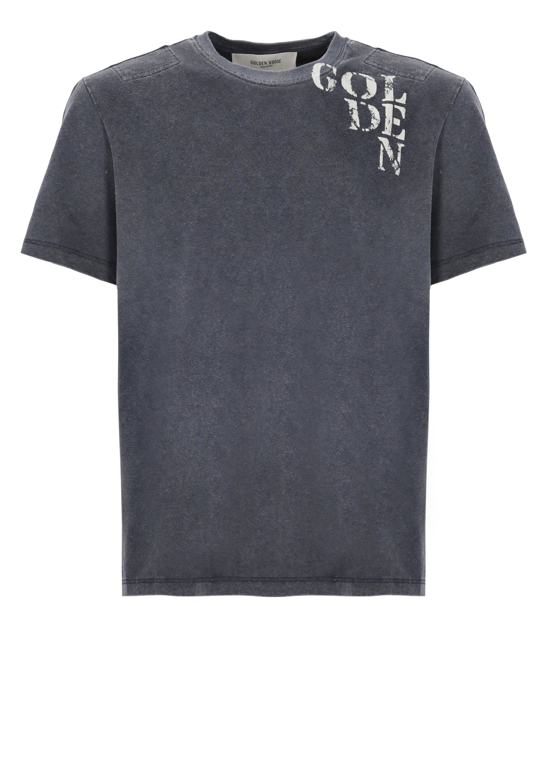 Golden Goose T-shirts and Polos Blue GMP01220P00213650100JOURNEYMS (Golden Goose / Tシャツ・カットソー ) | Golden Goose (ゴールデングース)