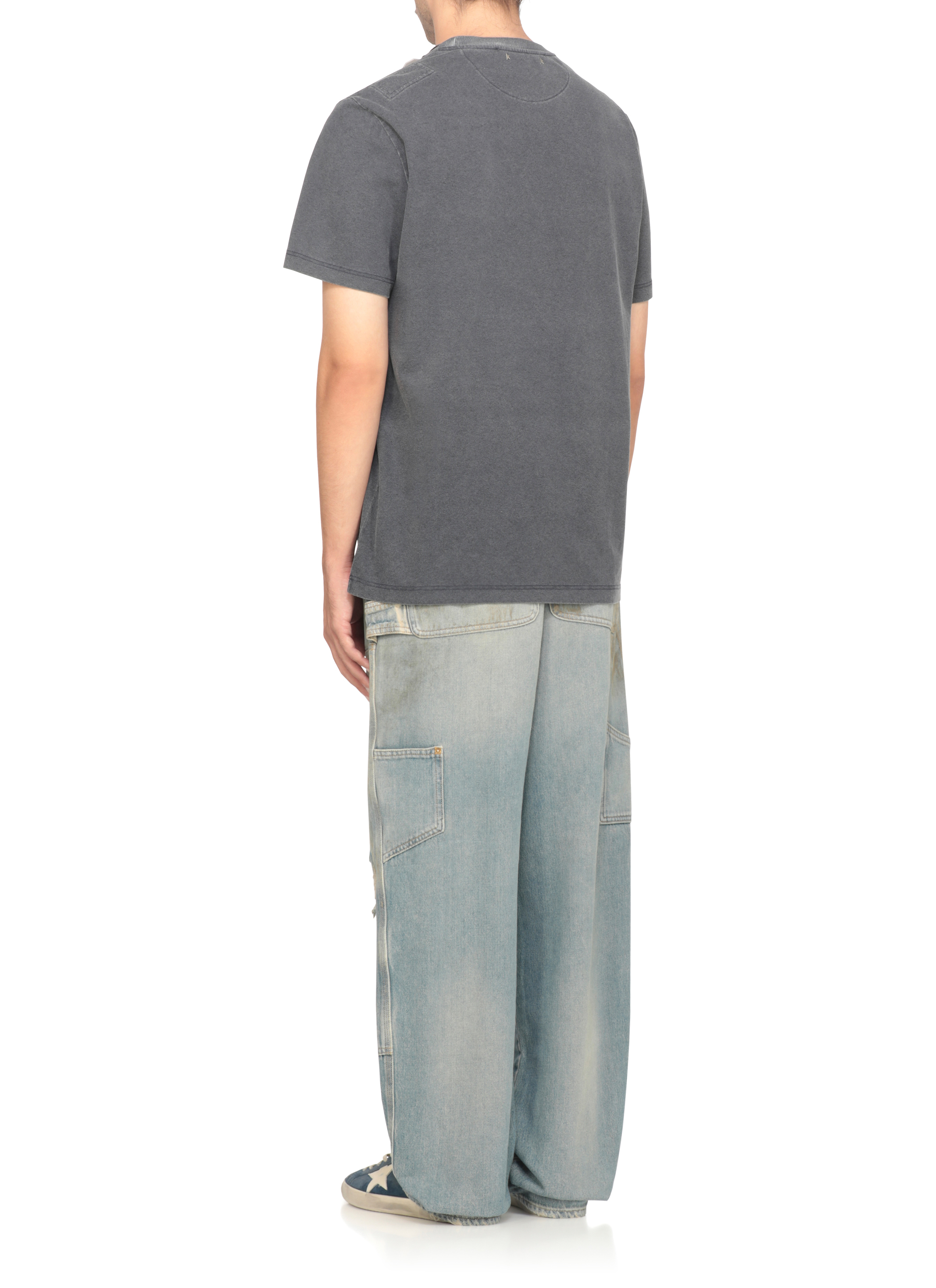 Golden Goose T-shirts and Polos Blue GMP01220P00213650100JOURNEYMS (Golden Goose / Tシャツ・カットソー ) | Golden Goose (ゴールデングース)(2)