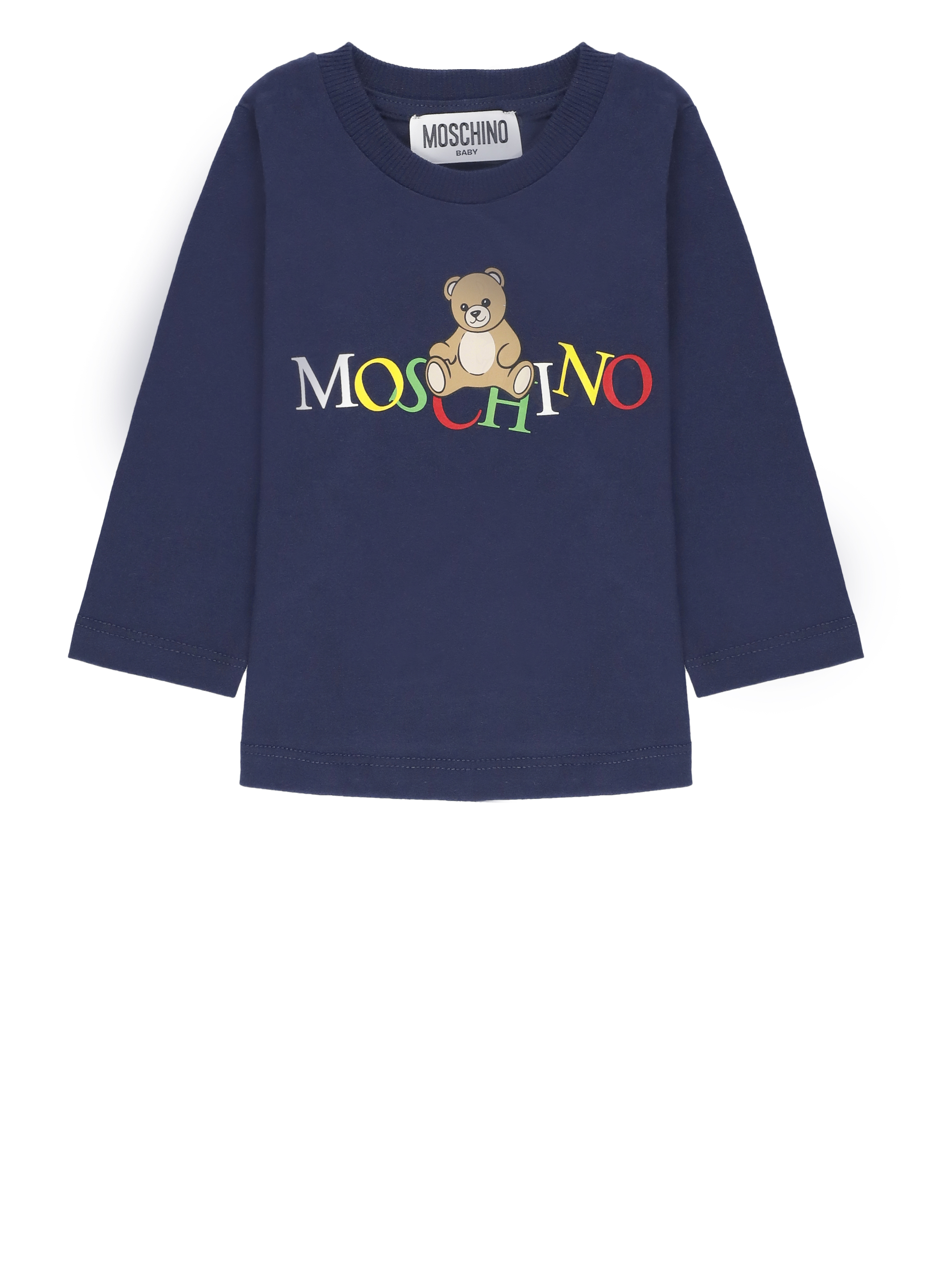 MOSCHINO KIDS T-shirts and Polos Blue MWO00RBLAA1040016 (MOSCHINO / Tシャツ・カットソー ) | MOSCHINO (モスキーノ)