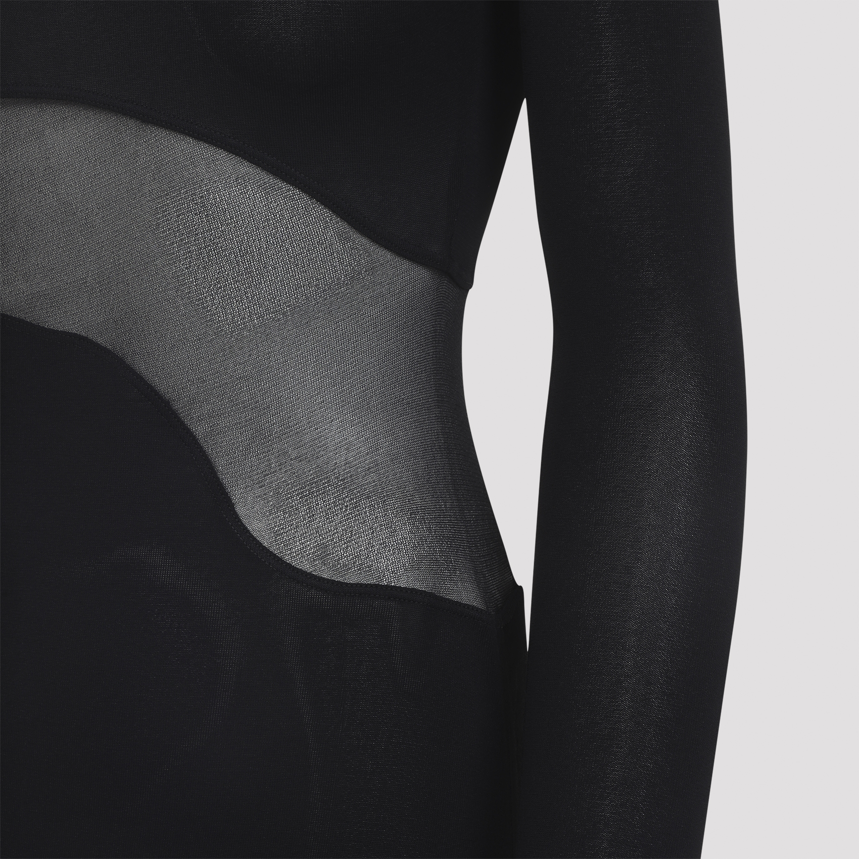 Long cut-out bodycon dress AA9R2801K061B995 (ALAIA / ワンピース・ドレス・オールインワン ) | ALAIA (アライア)(4)