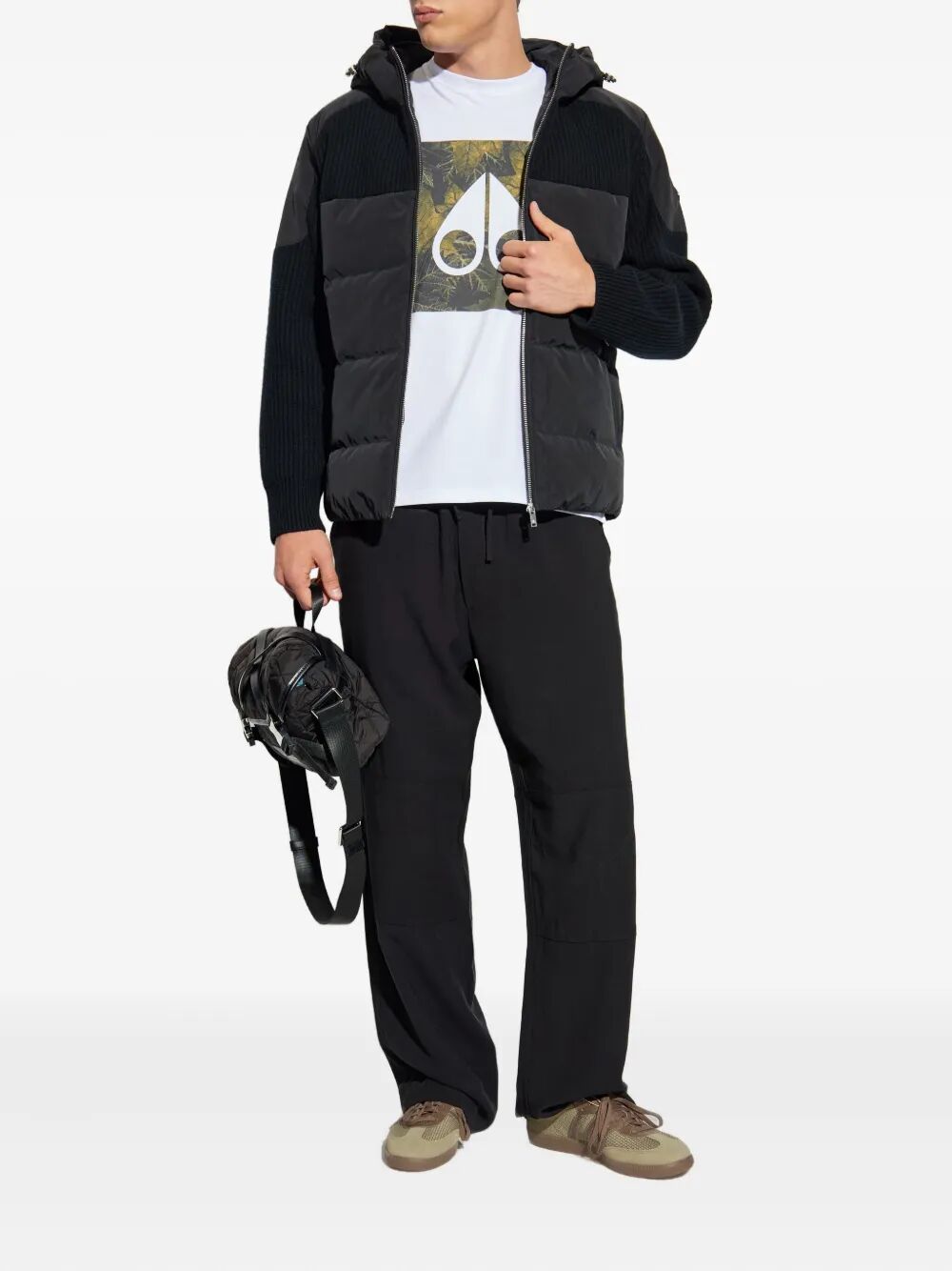 GLENVALE RIBBED-PANEL PADDED JACKET M35MK662292 (MOOSE KNUCKLES / ダウンジャケット・コート ) | MOOSE KNUCKLES (ムースナックルズ)(4)
