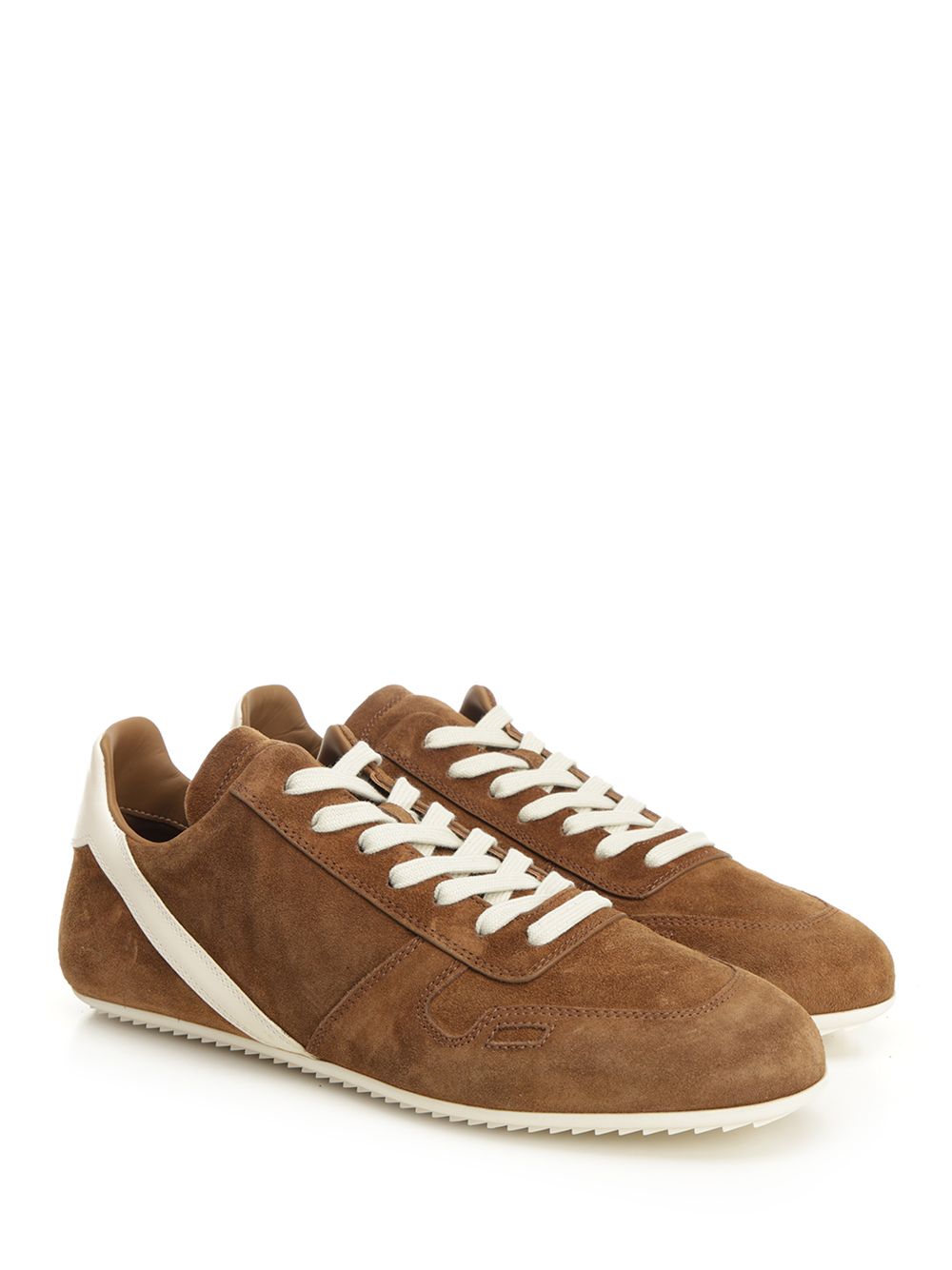 Minimal sneakers in suede RU02E1889LVSLCO13411 (Rick Owens / スニーカー ) | Rick Owens (リック オウエンス)(1)