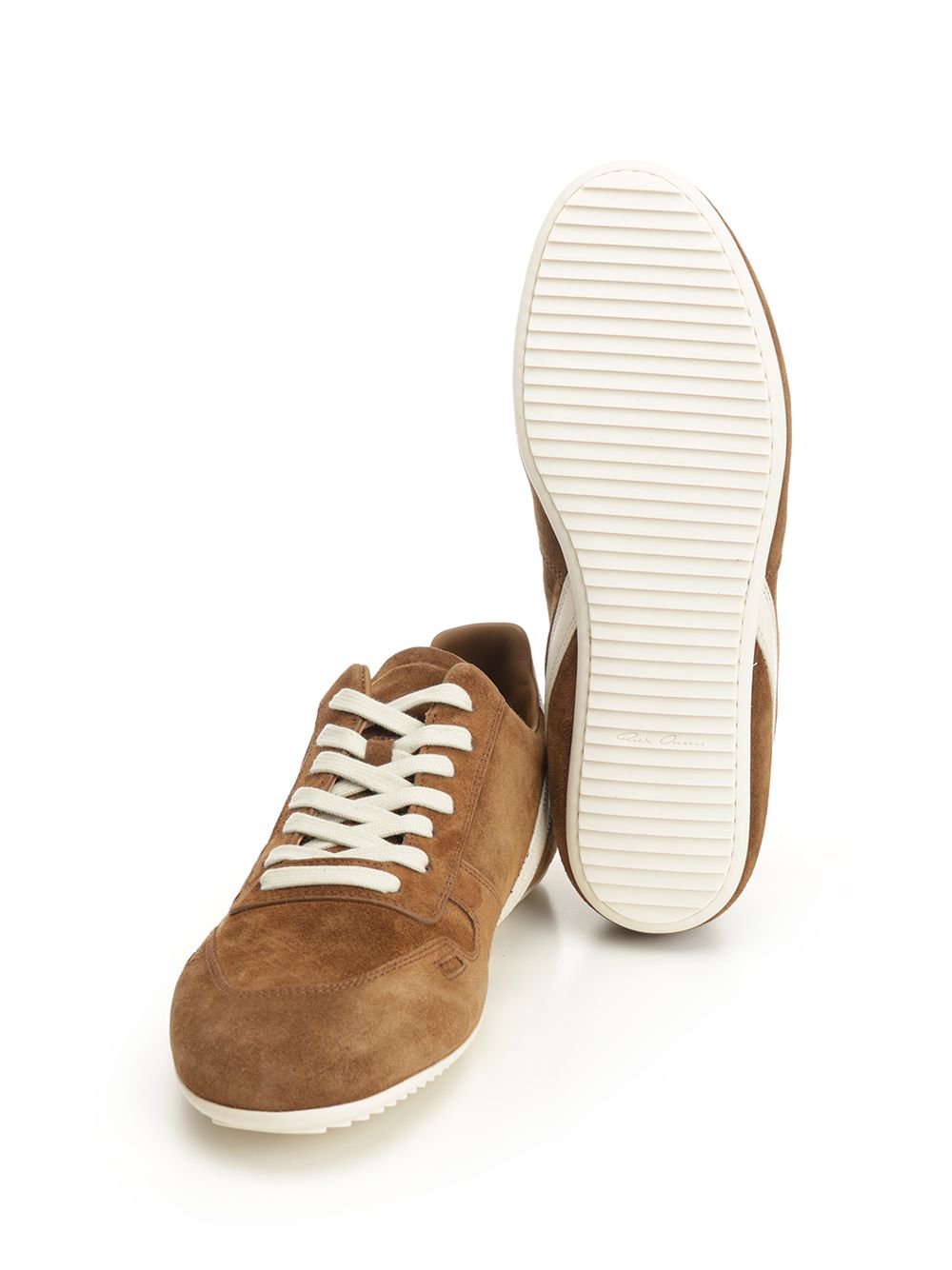 Minimal sneakers in suede RU02E1889LVSLCO13411 (Rick Owens / スニーカー ) | Rick Owens (リック オウエンス)(4)