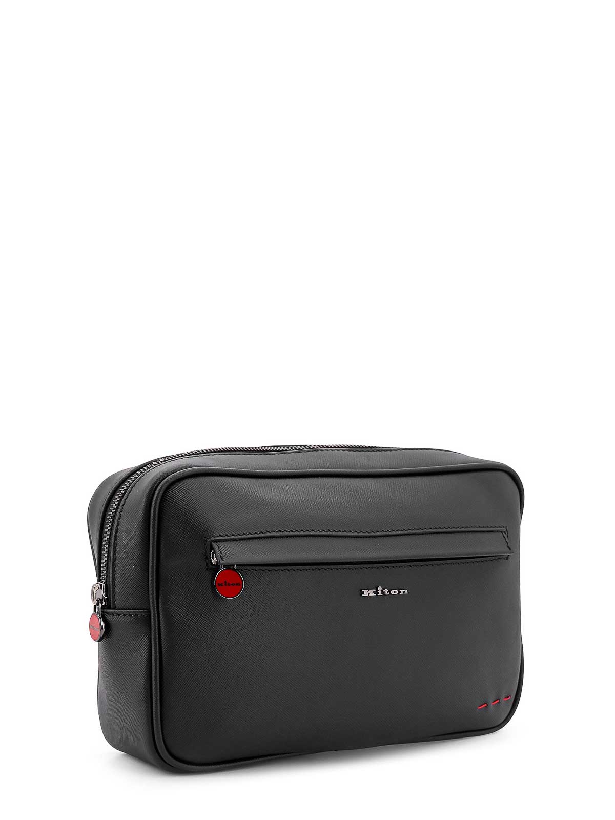 Leather clutch bags UBA0011N0126901NERO (Kiton / クラッチバッグ・ポーチ ) | Kiton (キートン)(2)