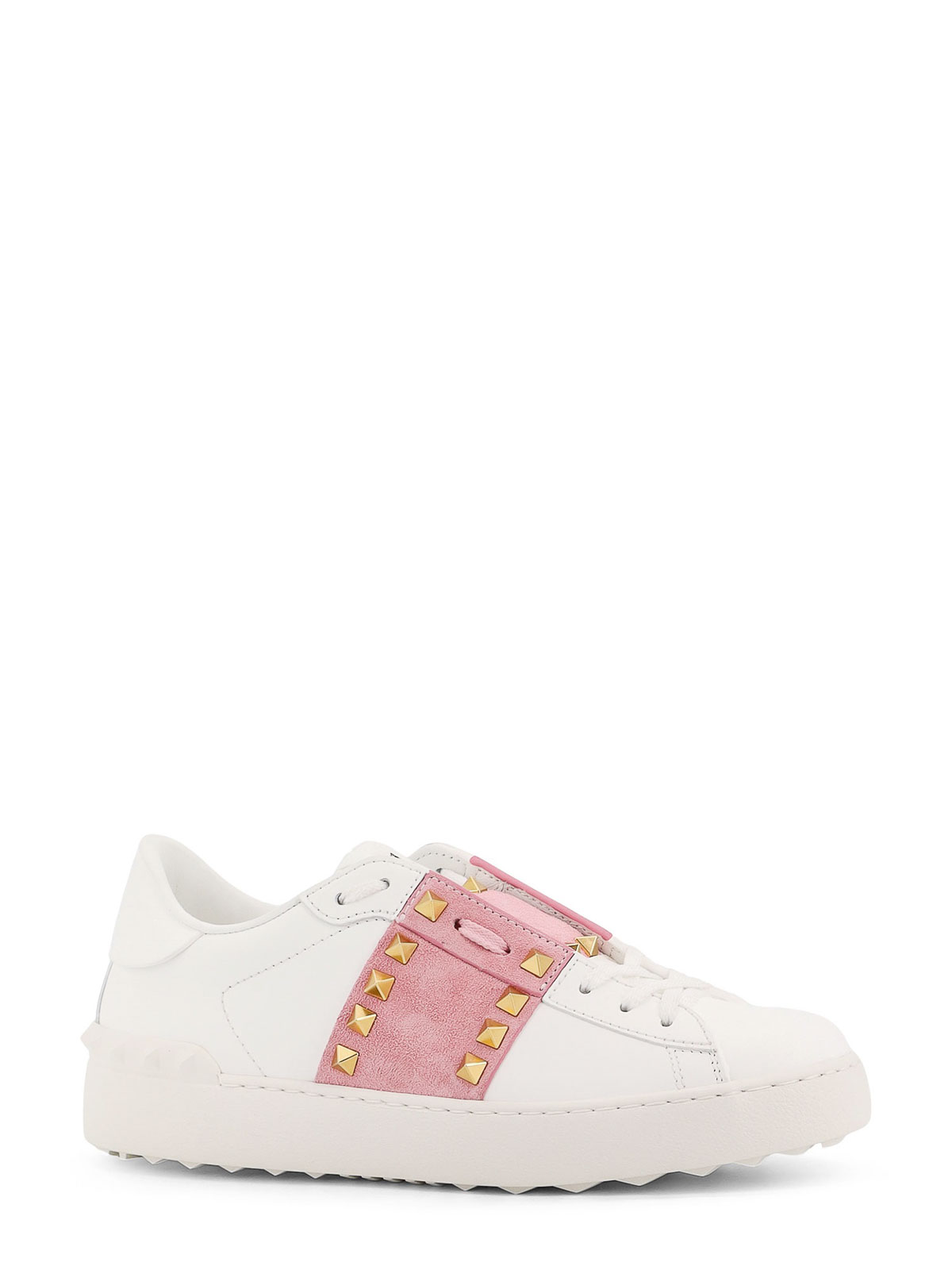 Low-Top Rockstud Untitled Sneakers in Leather 7W2S0A01XYMBQA (Valentino Garavani / スニーカー ) | Valentino Garavani (ヴァレンティノ)(1)