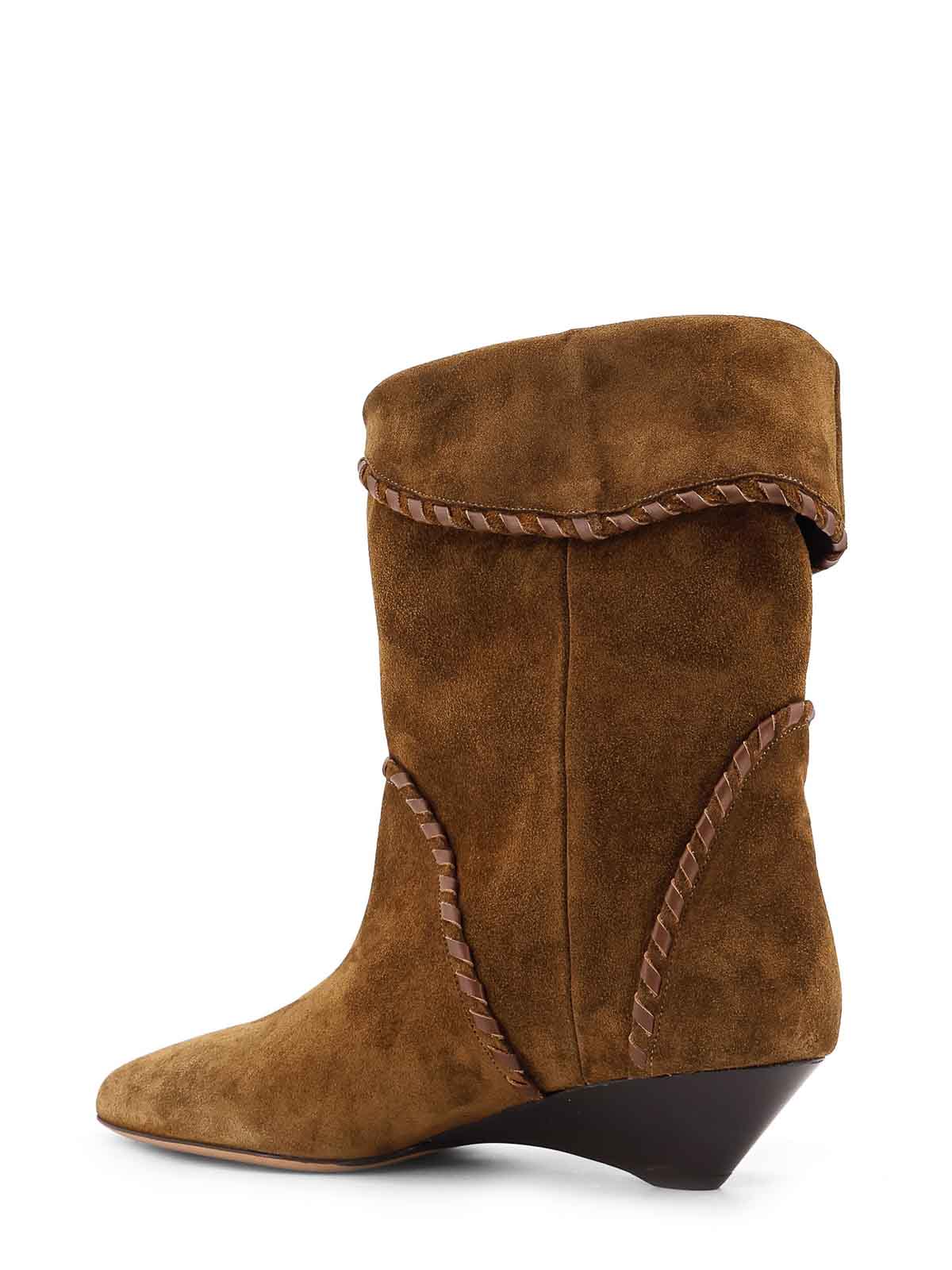 Edoa Boots in Suede BO0211FAC3A03S50LB (Isabel Marant / ブーツ ) | Isabel Marant (イザベル マラン)(2)