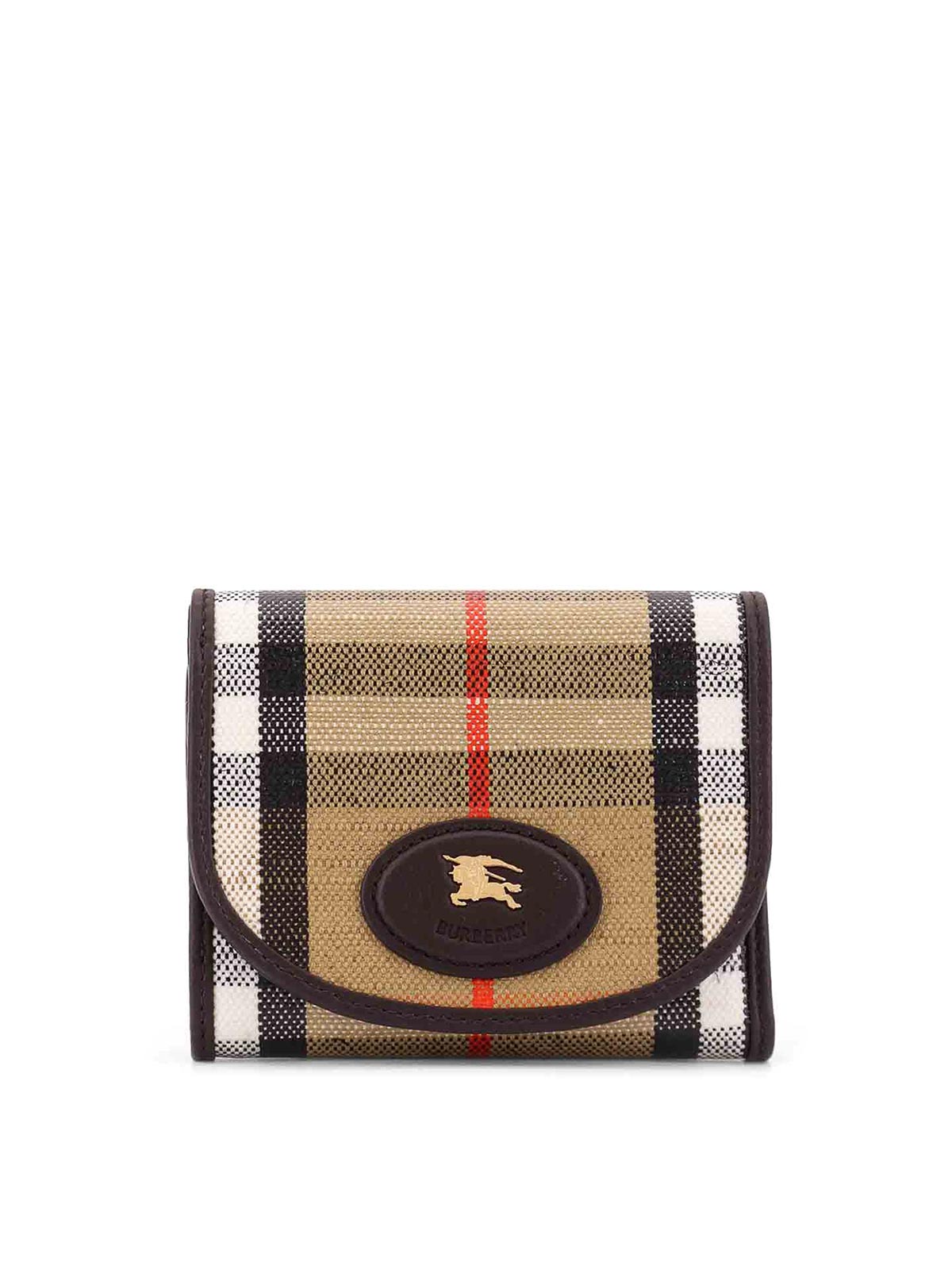 Highlands compact wallet with leather inserts 8112281 (Burberry / 財布・カードケース ) | Burberry (バーバリー)
