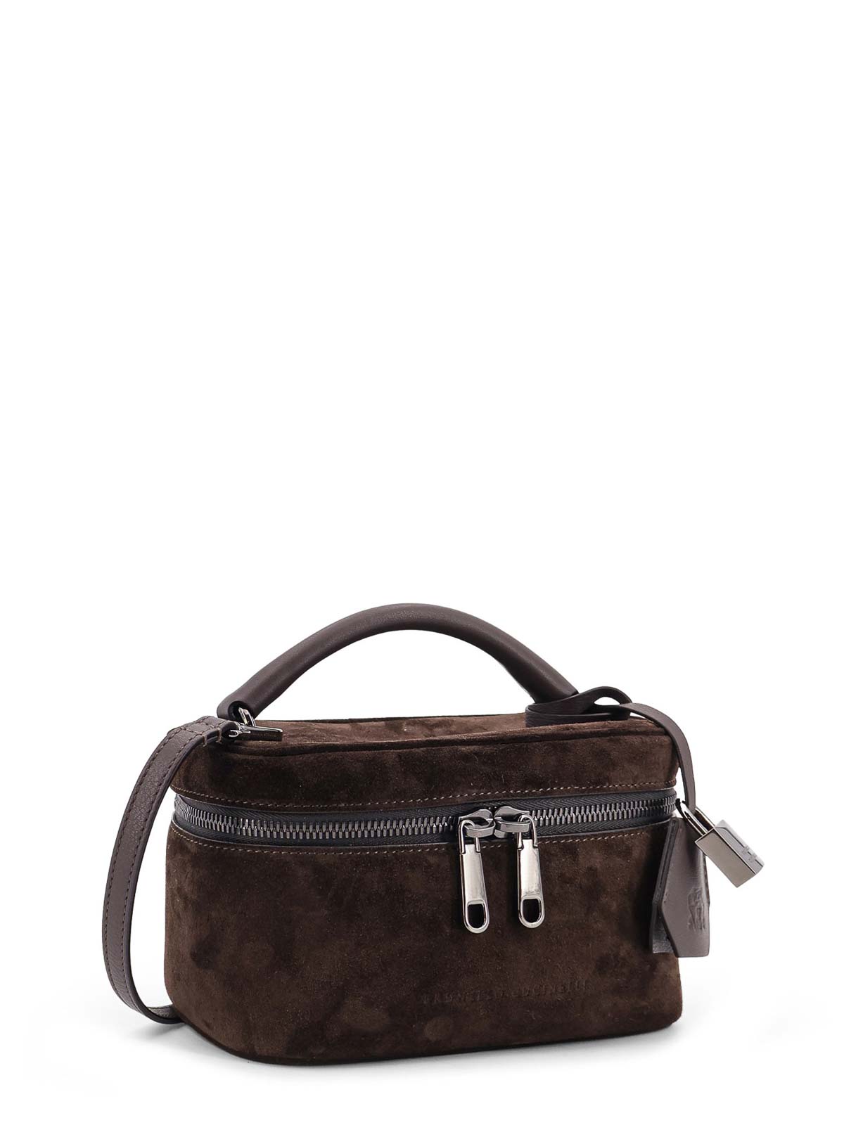 Suede shoulder bag MBDLD2629C7284 (Brunello Cucinelli / ハンドバッグ・ショルダーバッグ ) | Brunello Cucinelli (ブルネロ・クチネリ)(2)