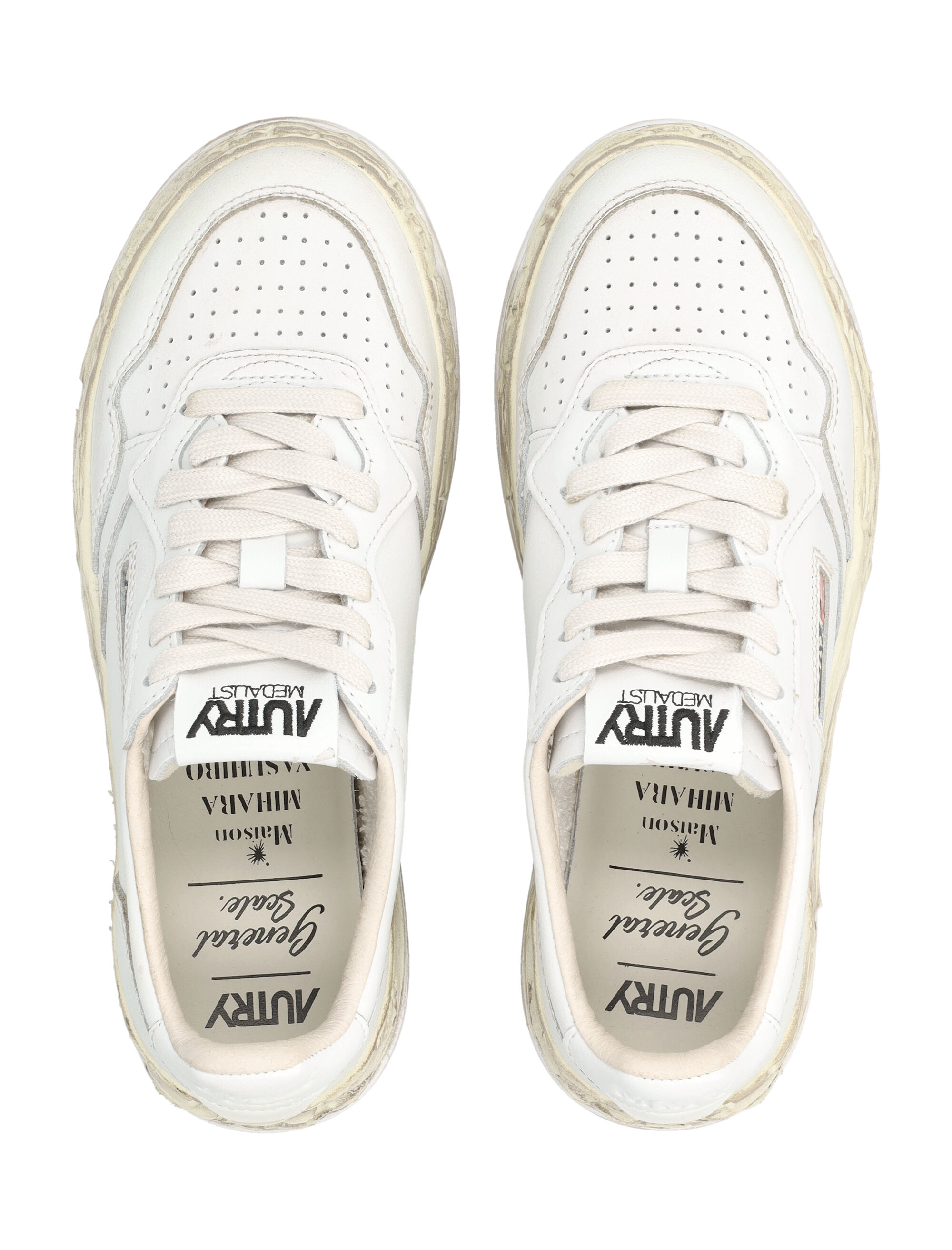 AUTRY X MAISON MIHARA Sneakers White AVLMMMY1WW (Maison Mihara Yasuhiro / スニーカー ) | Maison Mihara Yasuhiro (メゾン ミハラ ヤスヒロ)(1)