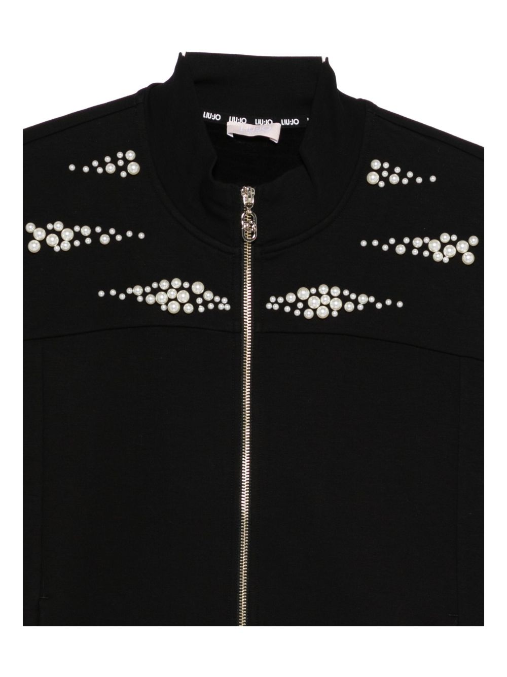 Liu Jo Sweaters Black TF5152FS576M9932 (LIU•JO / スウェット・フーディー ) | LIU•JO (リュー・ジョー)(2)