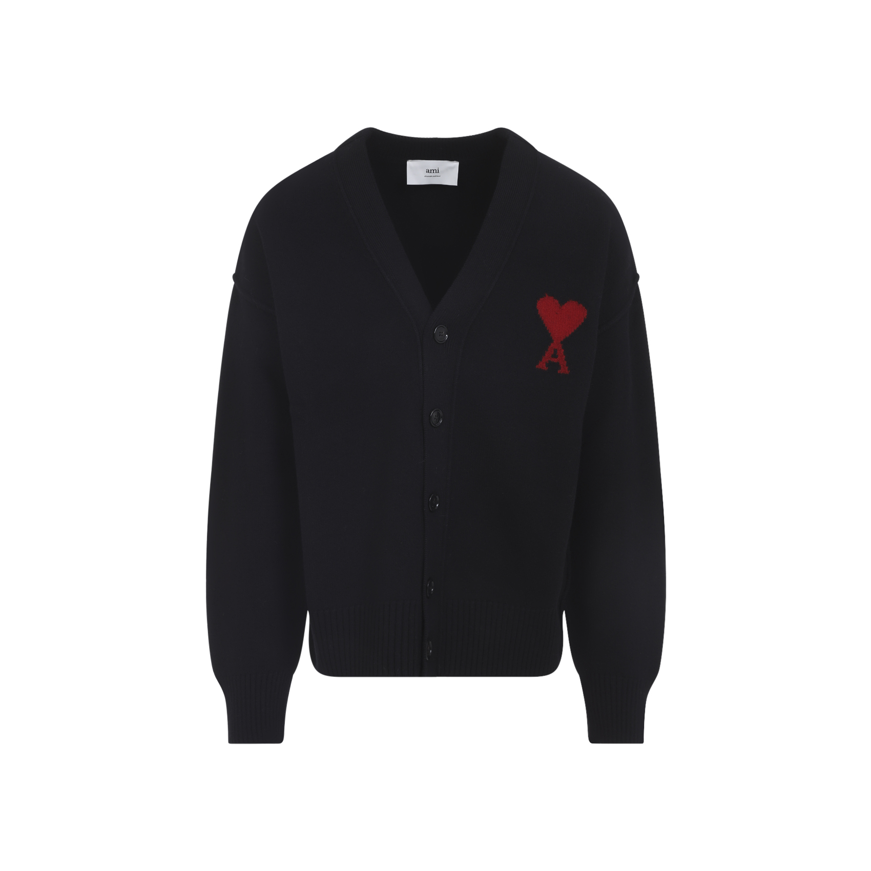 AMI DE COEUR WOOL CARDIGAN UKC367018009 (AMI Paris / ニット・セーター・カーディガン ) | AMI Paris (アミパリス)