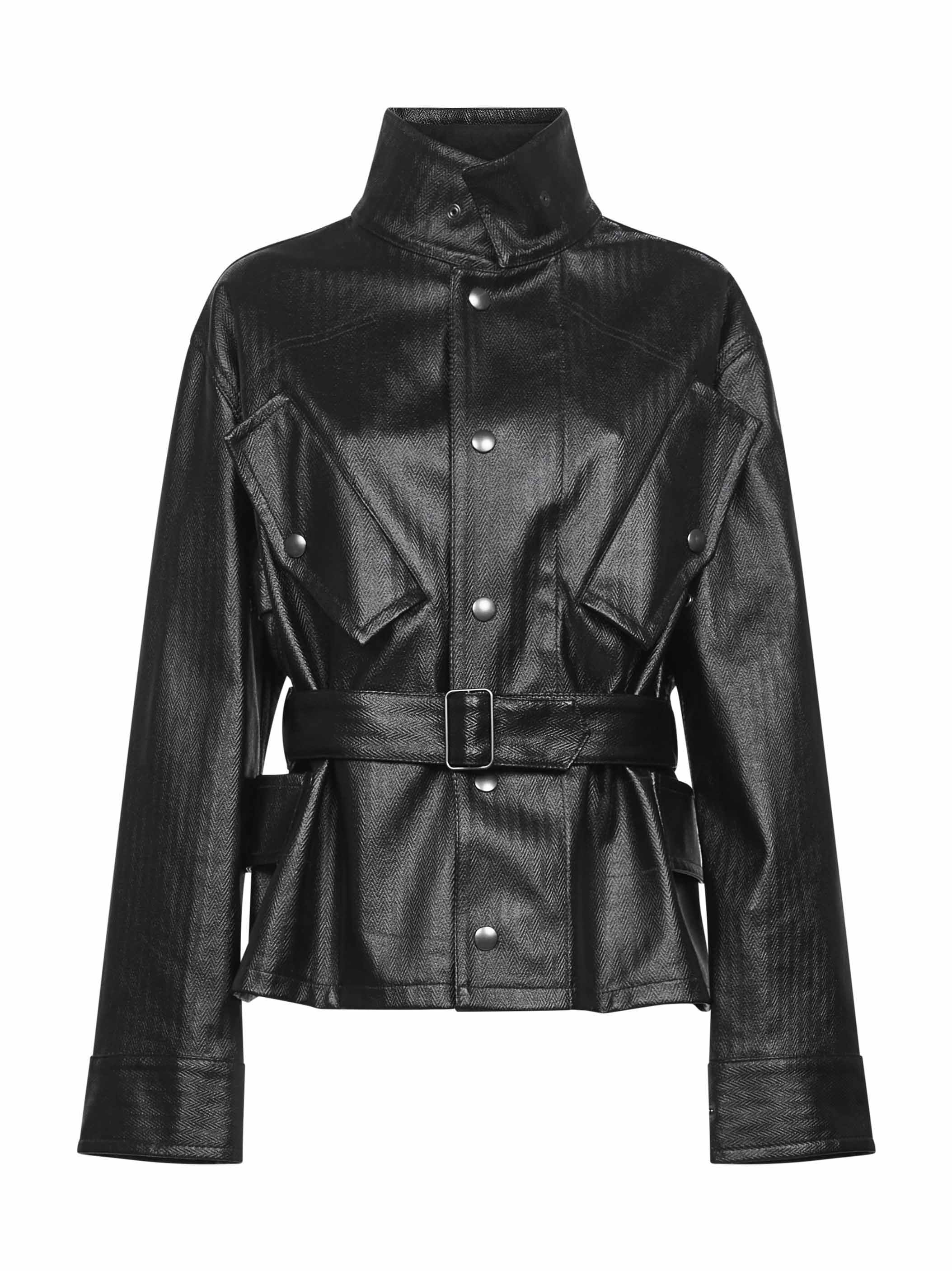 Maison Margiela Coats Black S51AM0504M35599900 (Maison Margiela / カジュアルジャケット ) | Maison Margiela (メゾン マルジェラ)