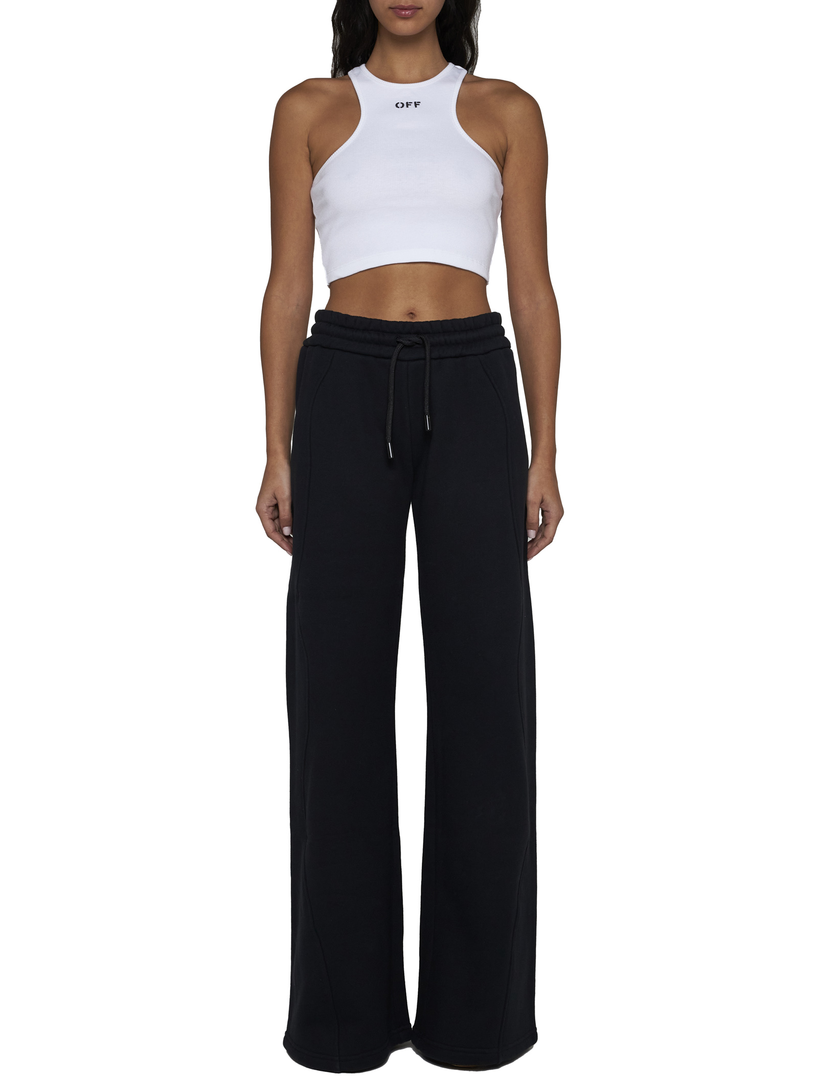 Off White Top White OWAD086C99JER0020110 (Off-White / タンクトップ・キャミソール ) | Off-White (オフホワイト)(1)