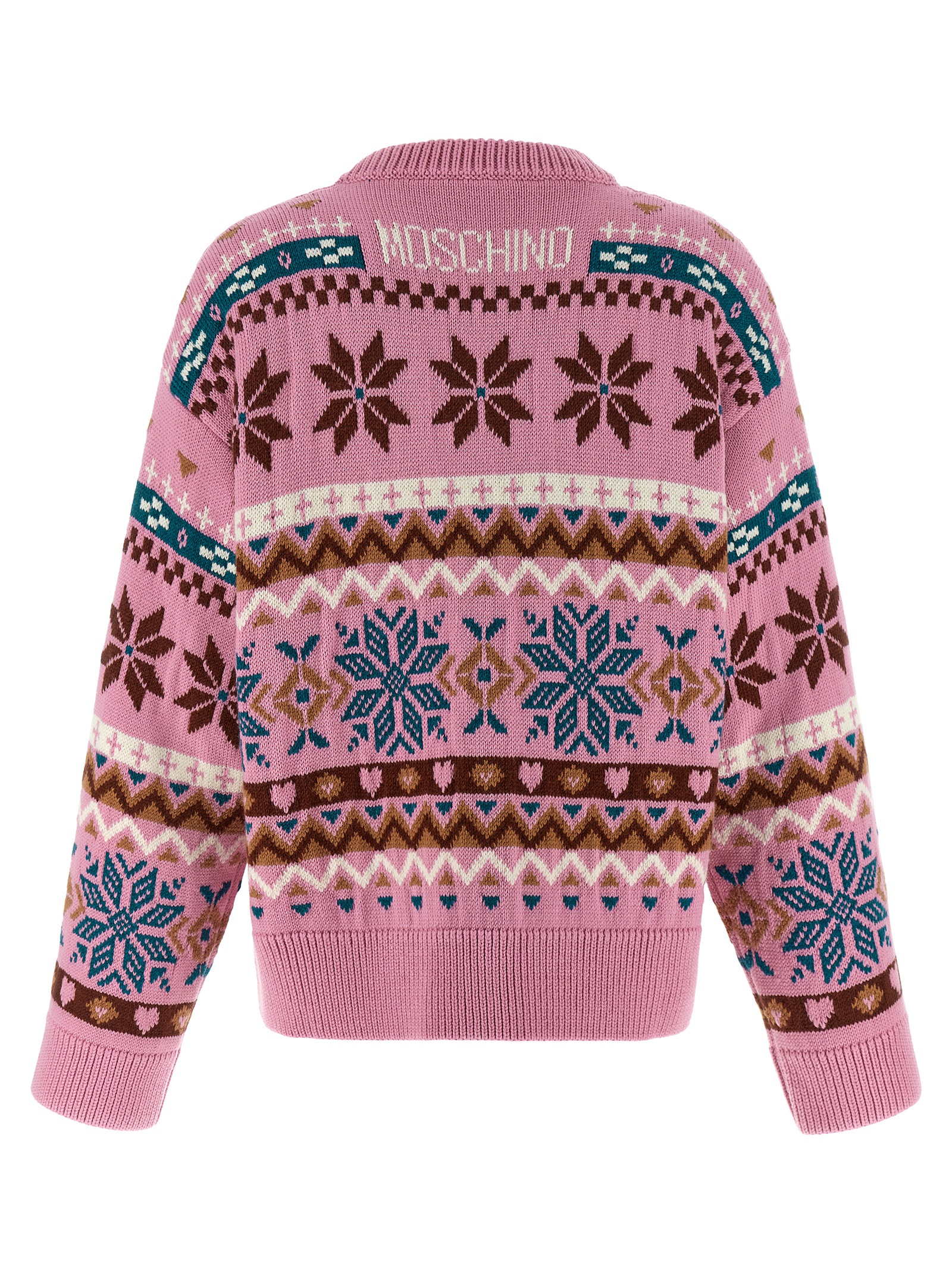 Intarsia wool sweater A091654051210 (MOSCHINO / ニット・セーター・カーディガン ) | MOSCHINO (モスキーノ)(1)