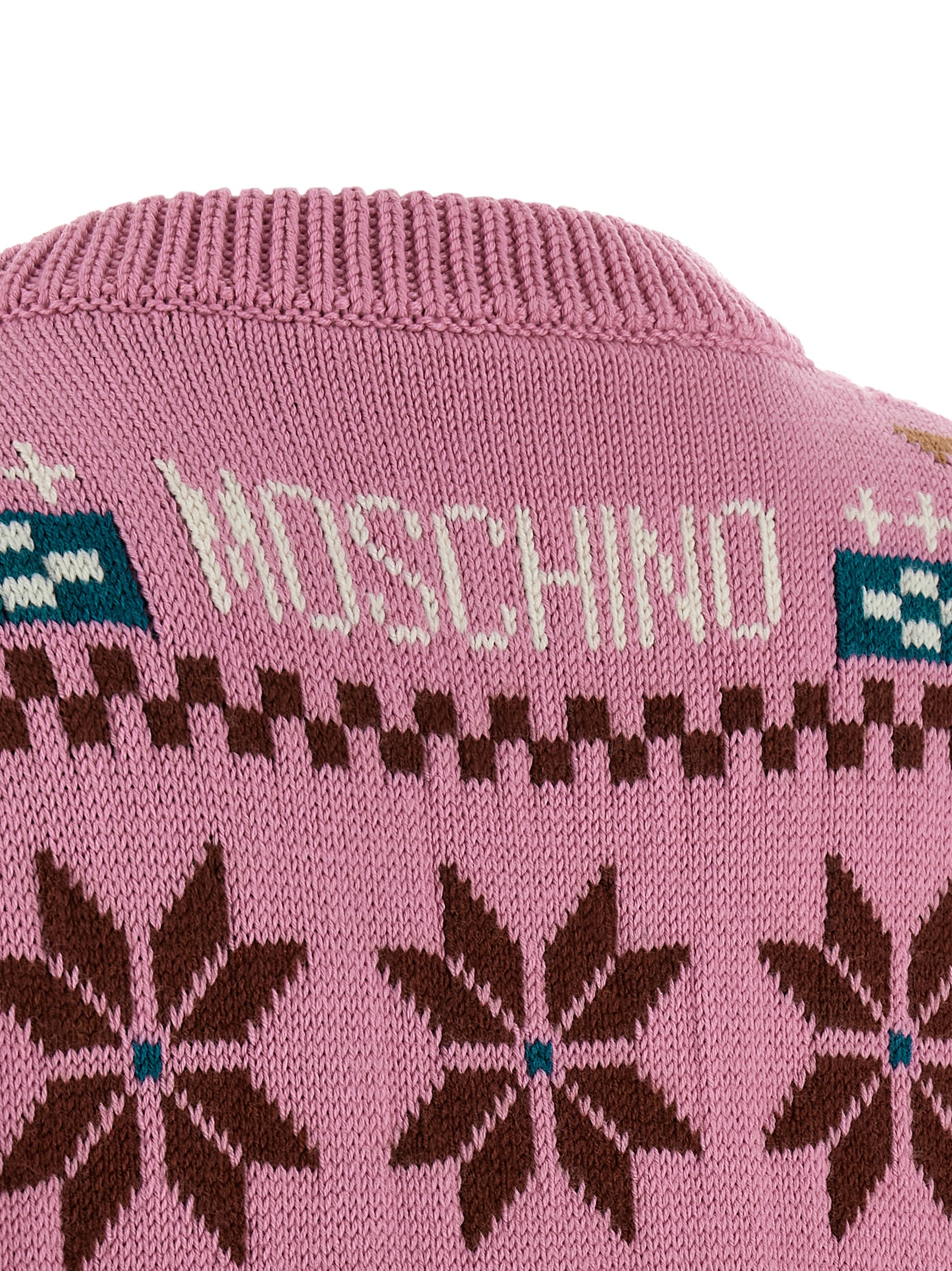 Intarsia wool sweater A091654051210 (MOSCHINO / ニット・セーター・カーディガン ) | MOSCHINO (モスキーノ)(3)