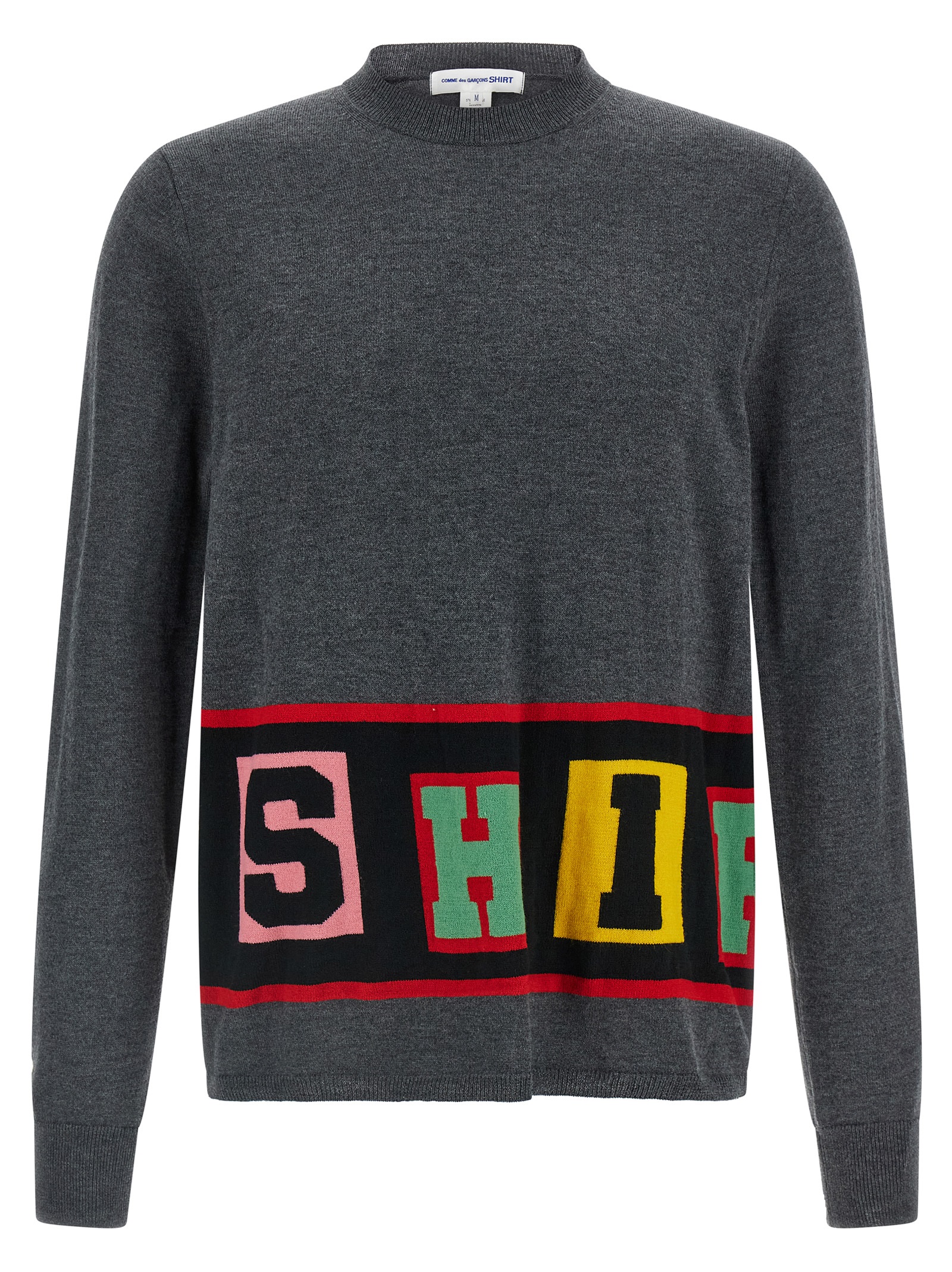 Intarsia sweater FPN001W253 (Comme Des Garçons SHIRT / ニット・セーター・カーディガン ) | Comme Des Garçons SHIRT (コムデギャルソン シャツ)