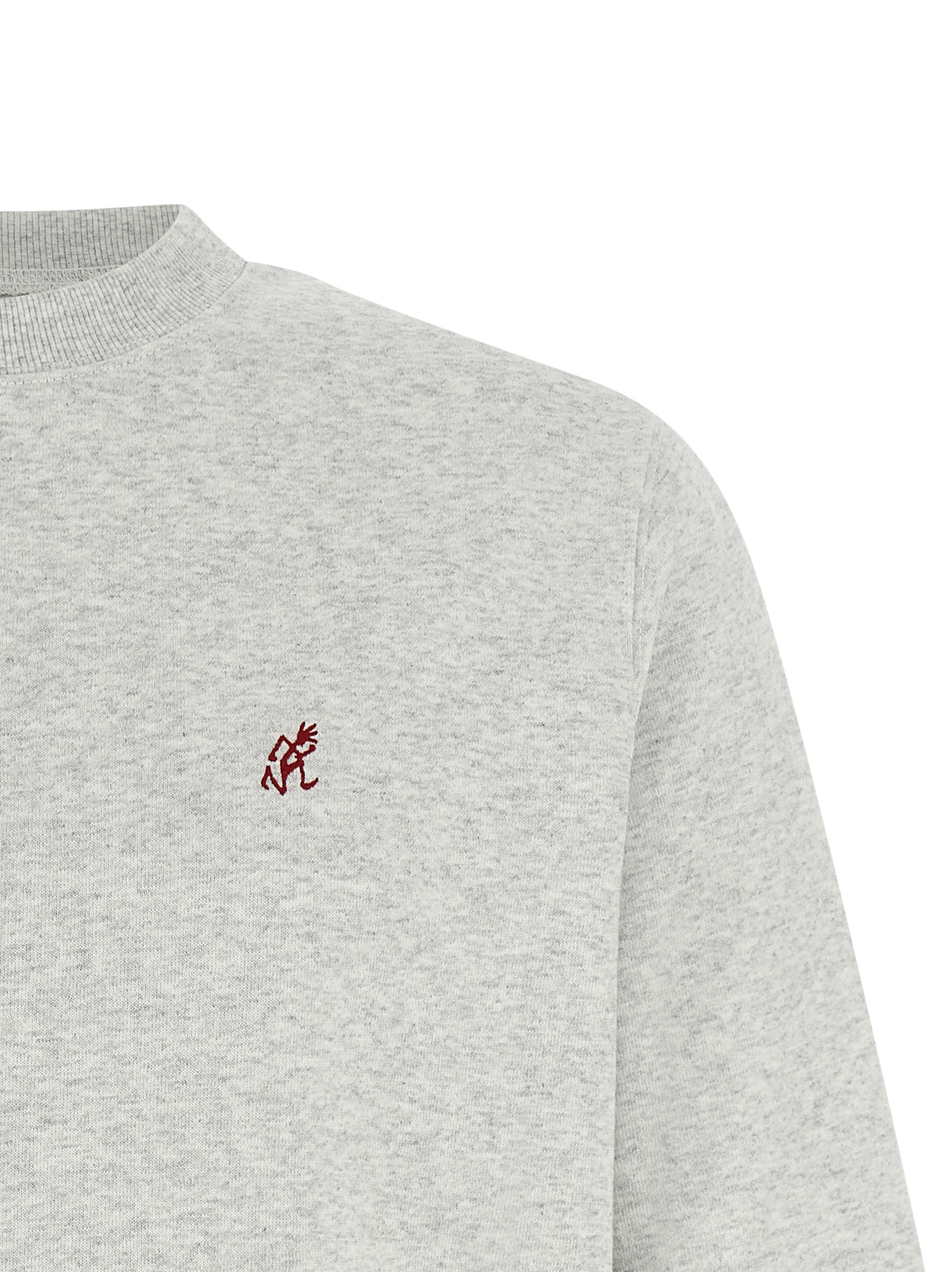 'One Point Crew' sweatshirt G308FTHEATHERASH (GRAMICCI / スウェット・フーディー ) | GRAMICCI (グラミチ)(2)