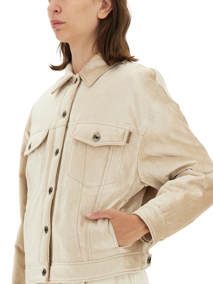 PADDED JACKET MD5817951PC4087 (Brunello Cucinelli / カジュアルジャケット ) | Brunello Cucinelli (ブルネロ・クチネリ)(3)