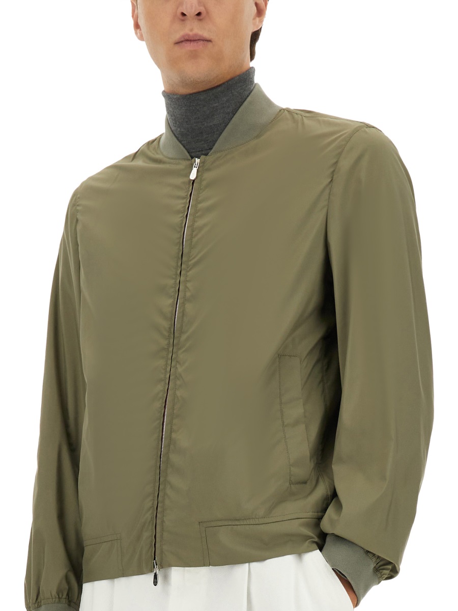 BOMBER WITH ZIP MV4086540C4174 (Brunello Cucinelli / カジュアルジャケット ) | Brunello Cucinelli (ブルネロ・クチネリ)(3)