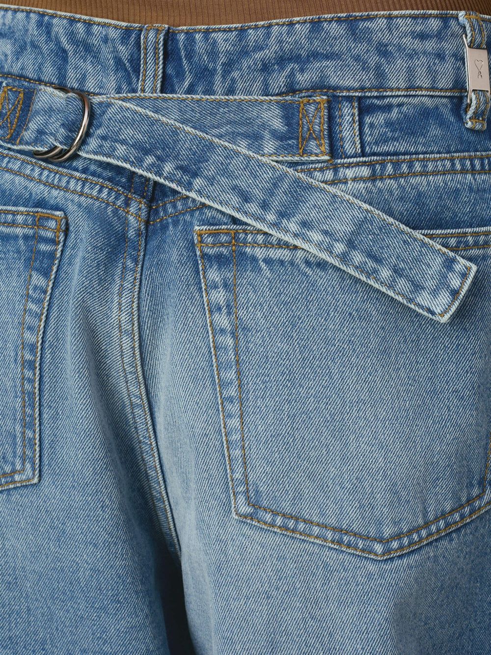 Ami Paris Jeans Blue FTR819DE0046480 (AMI Paris / ジーンズ ) | AMI Paris (アミパリス)(3)