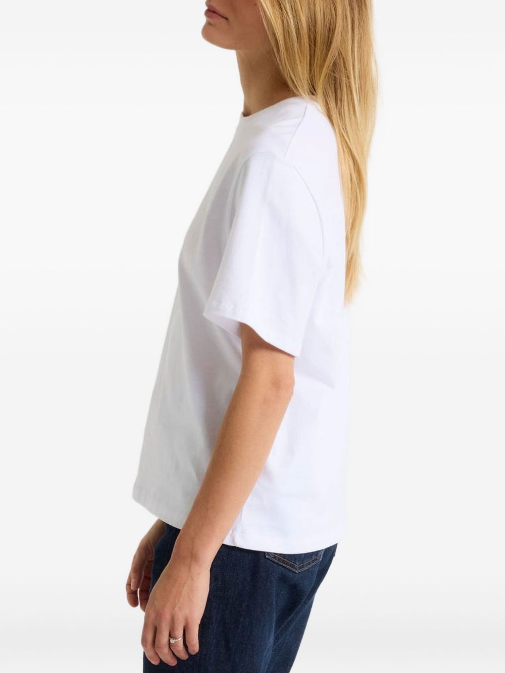 Majestic T-shirts and Polos White M406FTS787COLROND001 (MAJESTIC FILATURES / Tシャツ・カットソー ) | MAJESTIC FILATURES (マジェスティック フィラチュール)(4)