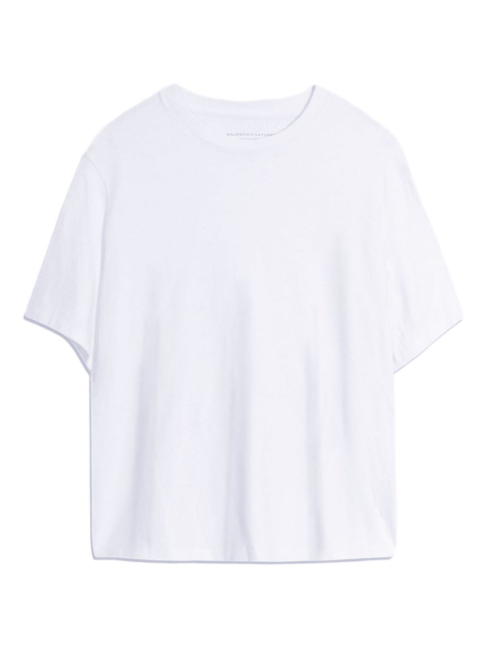 Majestic T-shirts and Polos White M406FTS787COLROND001 (MAJESTIC FILATURES / Tシャツ・カットソー ) | MAJESTIC FILATURES (マジェスティック フィラチュール)(6)