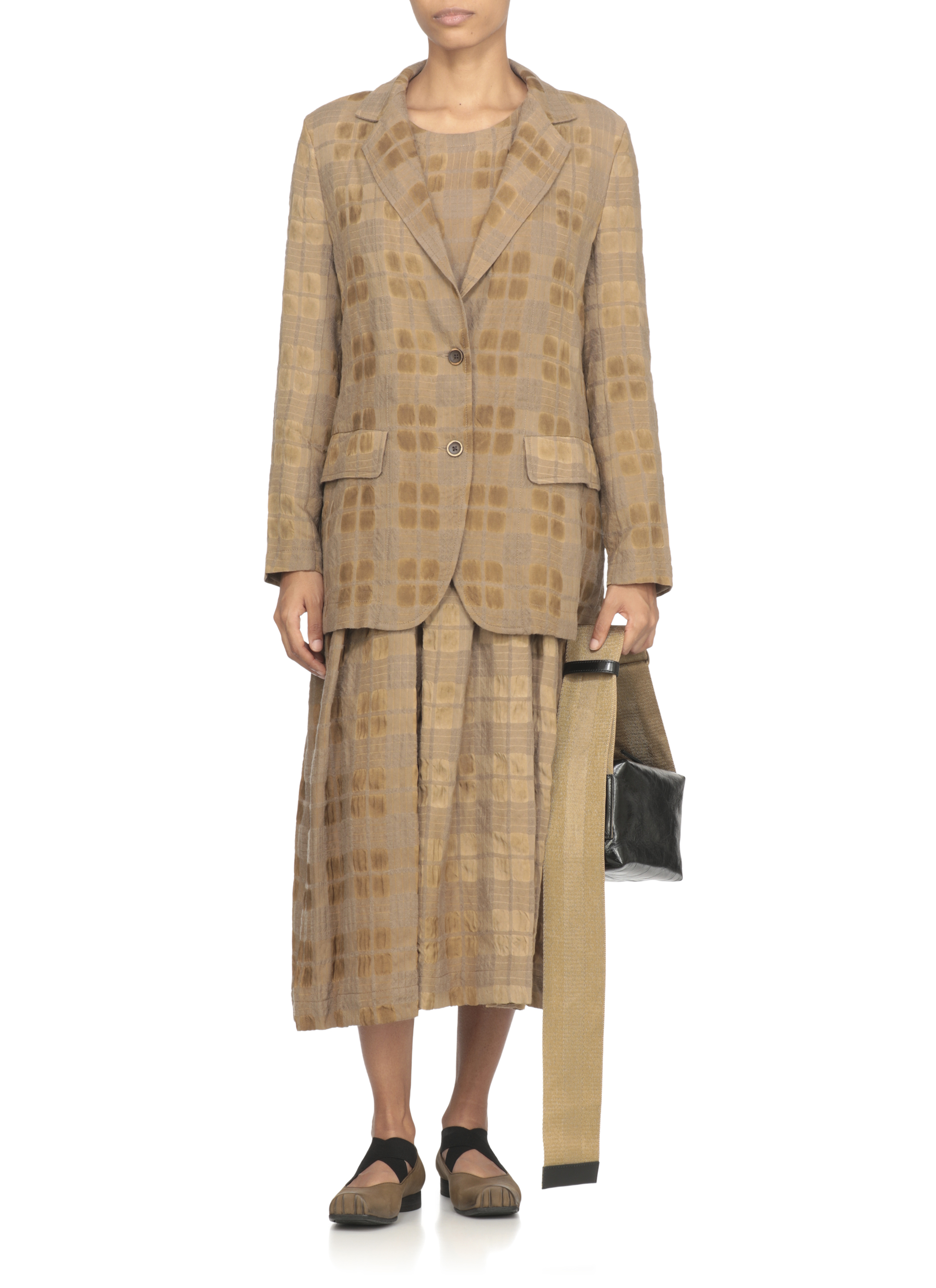 Uma Wang Jackets Beige UP6008UW240MUSTARD (UMA WANG / ブレザー・ジャケット ) | UMA WANG (ユマ ワン)(4)