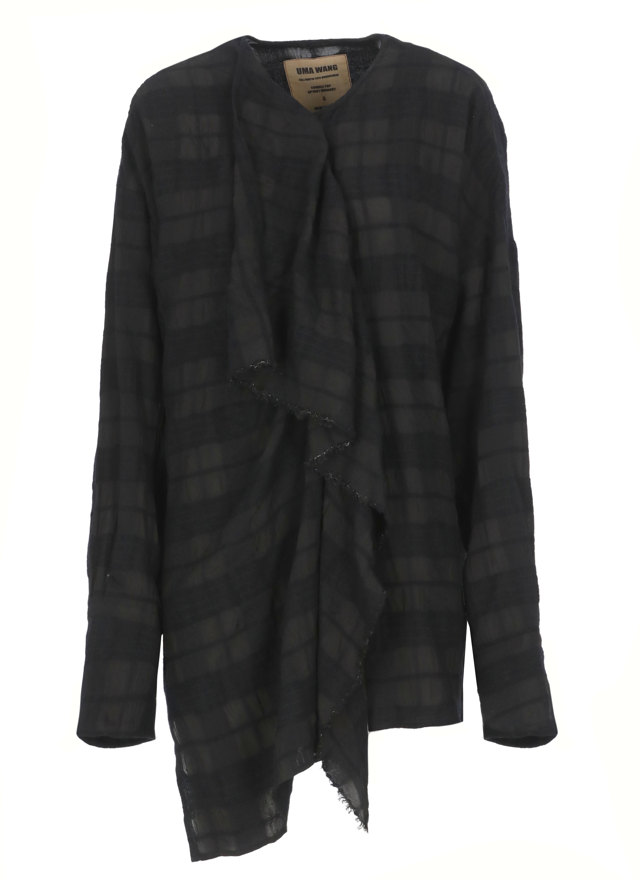 Uma Wang Shirts Black UP1007UW900BLACK (UMA WANG / シャツ・ブラウス ) | UMA WANG (ユマ ワン)