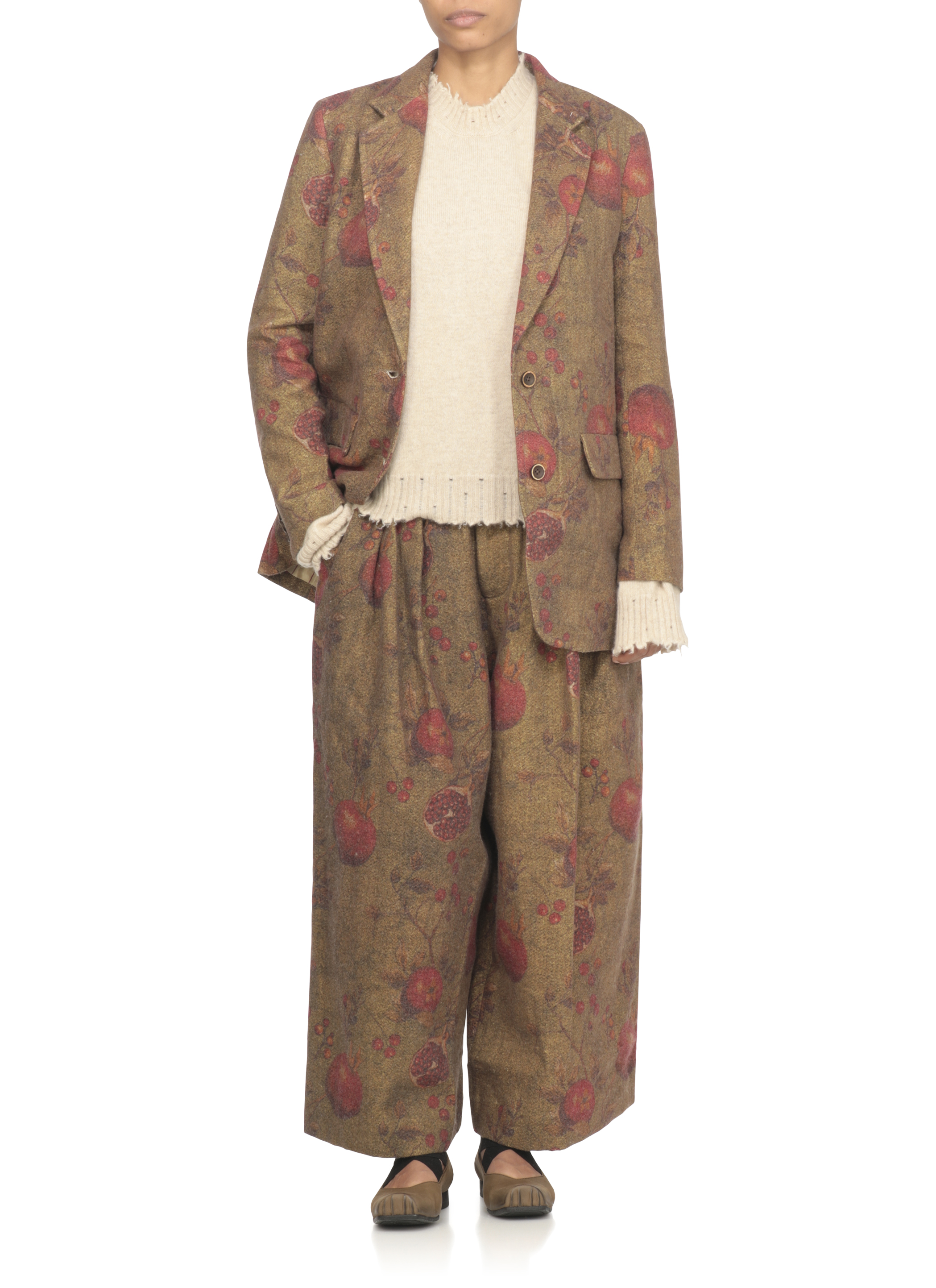 Uma Wang Trousers Green UP3006UW274TANREDGREEN (UMA WANG / パンツ ) | UMA WANG (ユマ ワン)(4)