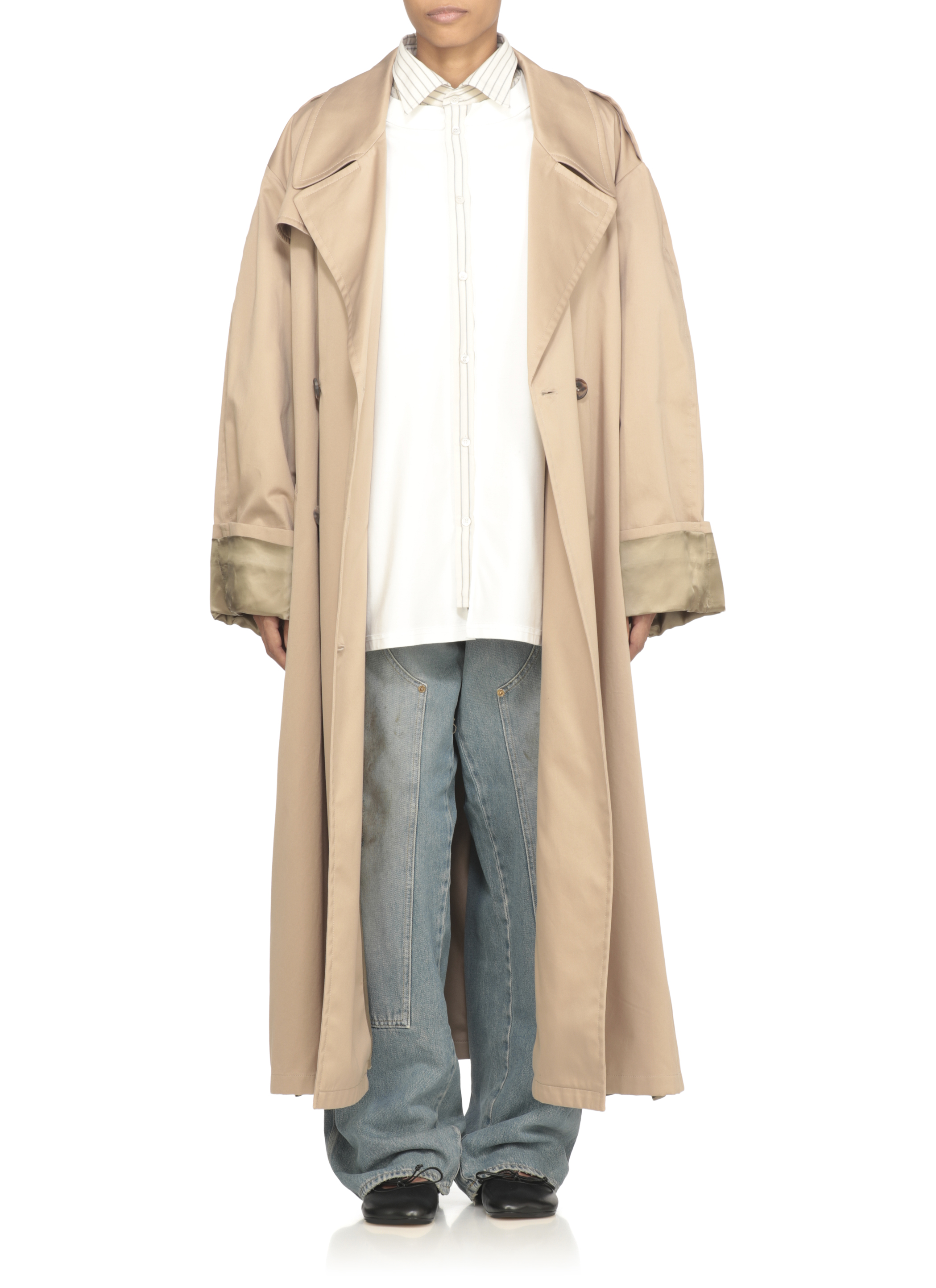 MM6 Maison Margiela Coats Beige S52AH0081M35368115 (MM6 Maison Margiela / コート ) | MM6 Maison Margiela (エムエムシックス)(5)