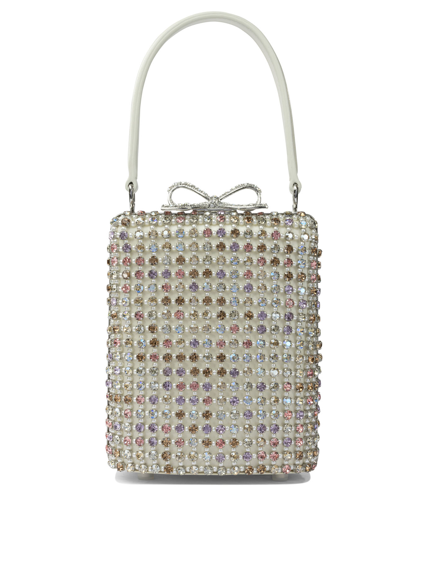 Mini multi crystal hand bag AW25315MUMULTI (self-portrait / ハンドバッグ・ショルダーバッグ ) | self-portrait (セルフ・ポートレイト)