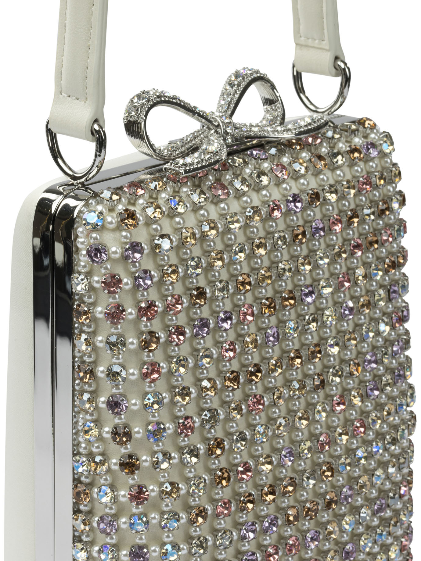 Mini multi crystal hand bag AW25315MUMULTI (self-portrait / ハンドバッグ・ショルダーバッグ ) | self-portrait (セルフ・ポートレイト)(3)
