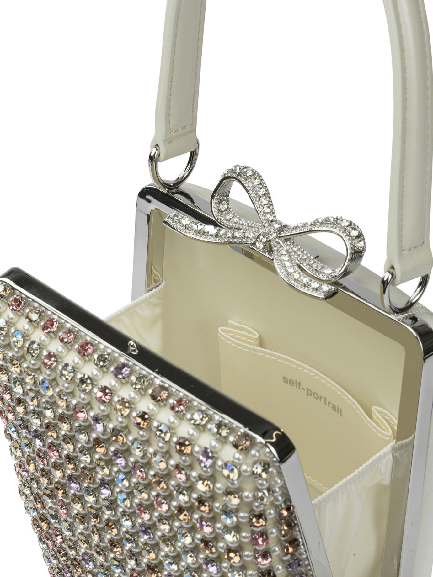 Mini multi crystal hand bag AW25315MUMULTI (self-portrait / ハンドバッグ・ショルダーバッグ ) | self-portrait (セルフ・ポートレイト)(4)