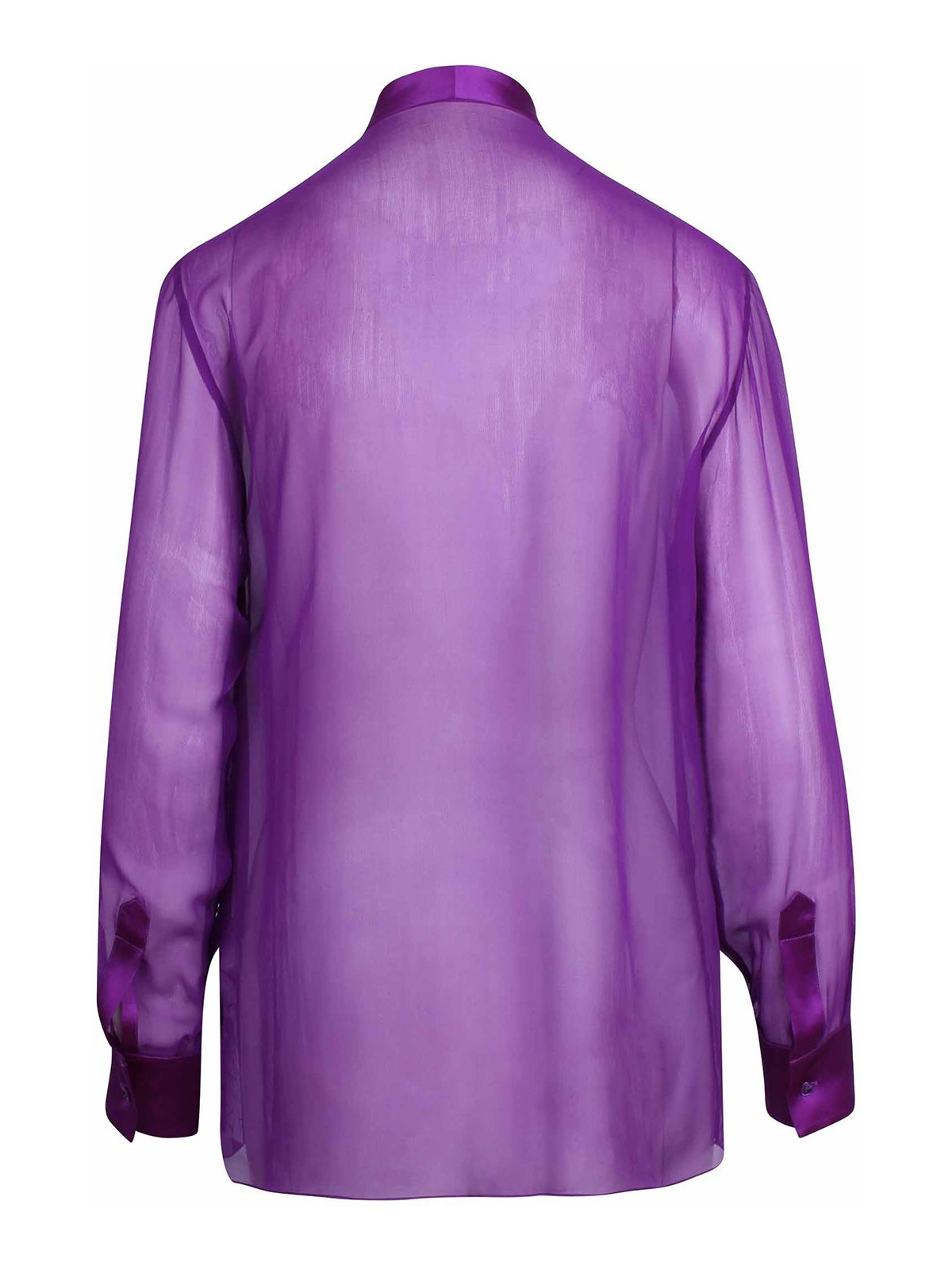 Silk chiffon shirt with bow F5S81TFU1ATF0571 (Dolce & Gabbana / シャツ・ブラウス ) | Dolce & Gabbana (ドルチェガッバーナ)(1)