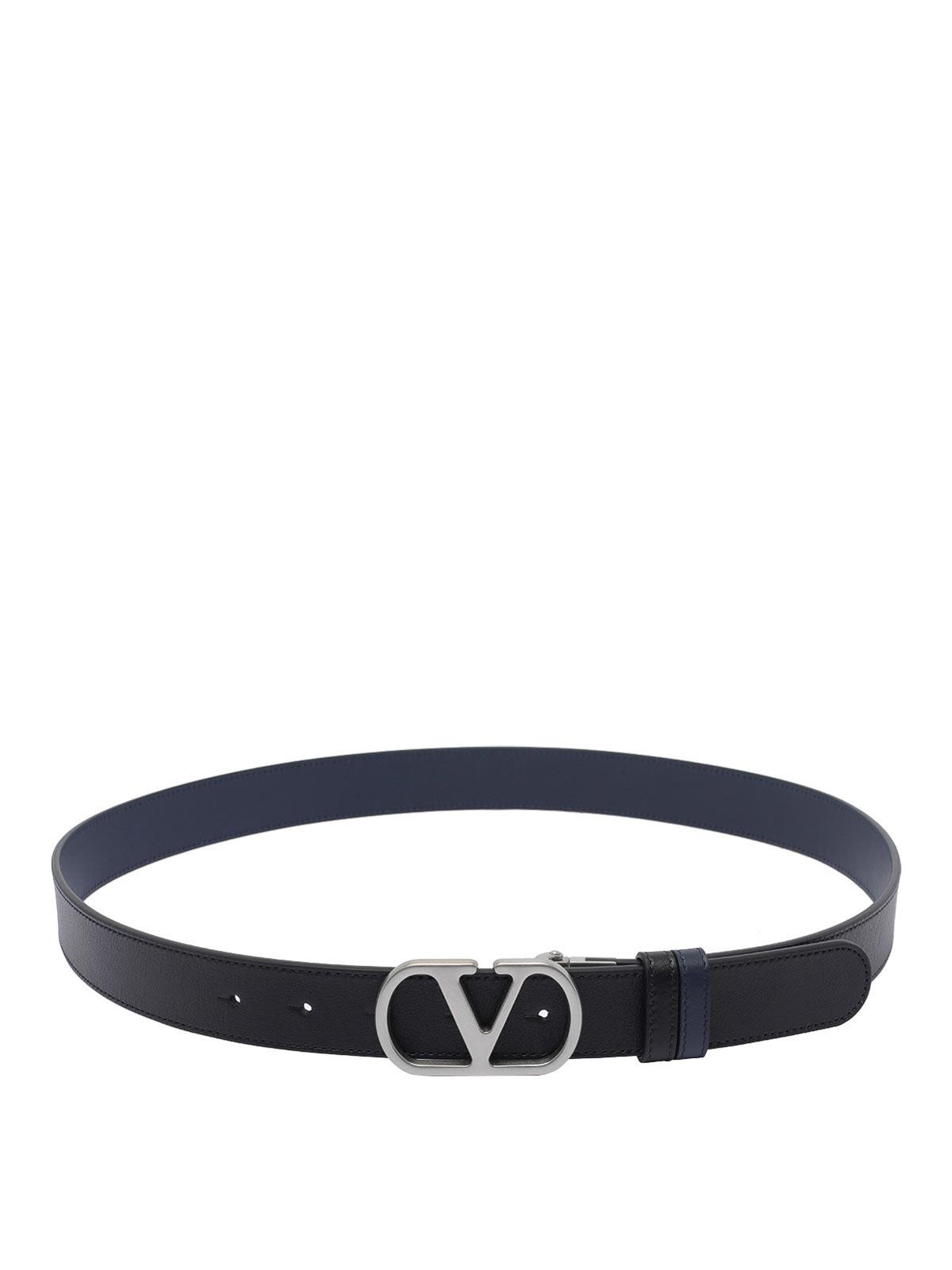 Black Reversible Vlogo Signature Belt T0SQ3UPCM77 (Valentino Garavani / ベルト・サスペンダー ) | Valentino Garavani (ヴァレンティノ)