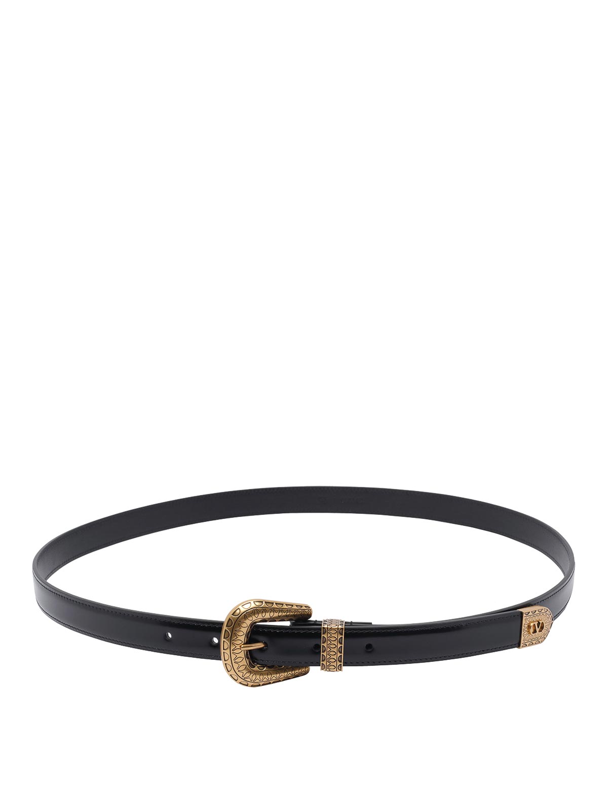 Black Vlogo Signature Belt T0SQ9QBH0NO (Valentino Garavani / ベルト・サスペンダー ) | Valentino Garavani (ヴァレンティノ)