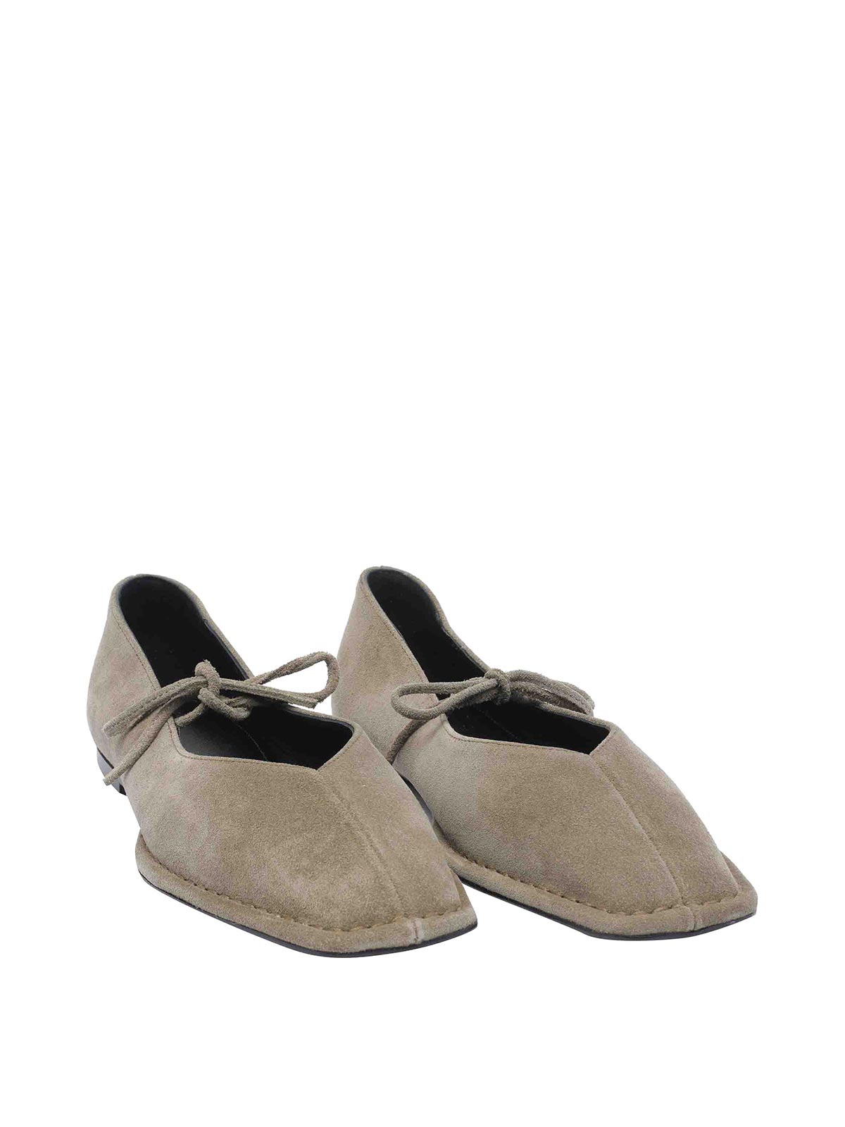Khaki Sway Flat Ballets S10094603 (ALOHAS / フラットシューズ ) | ALOHAS (アロハス)(1)