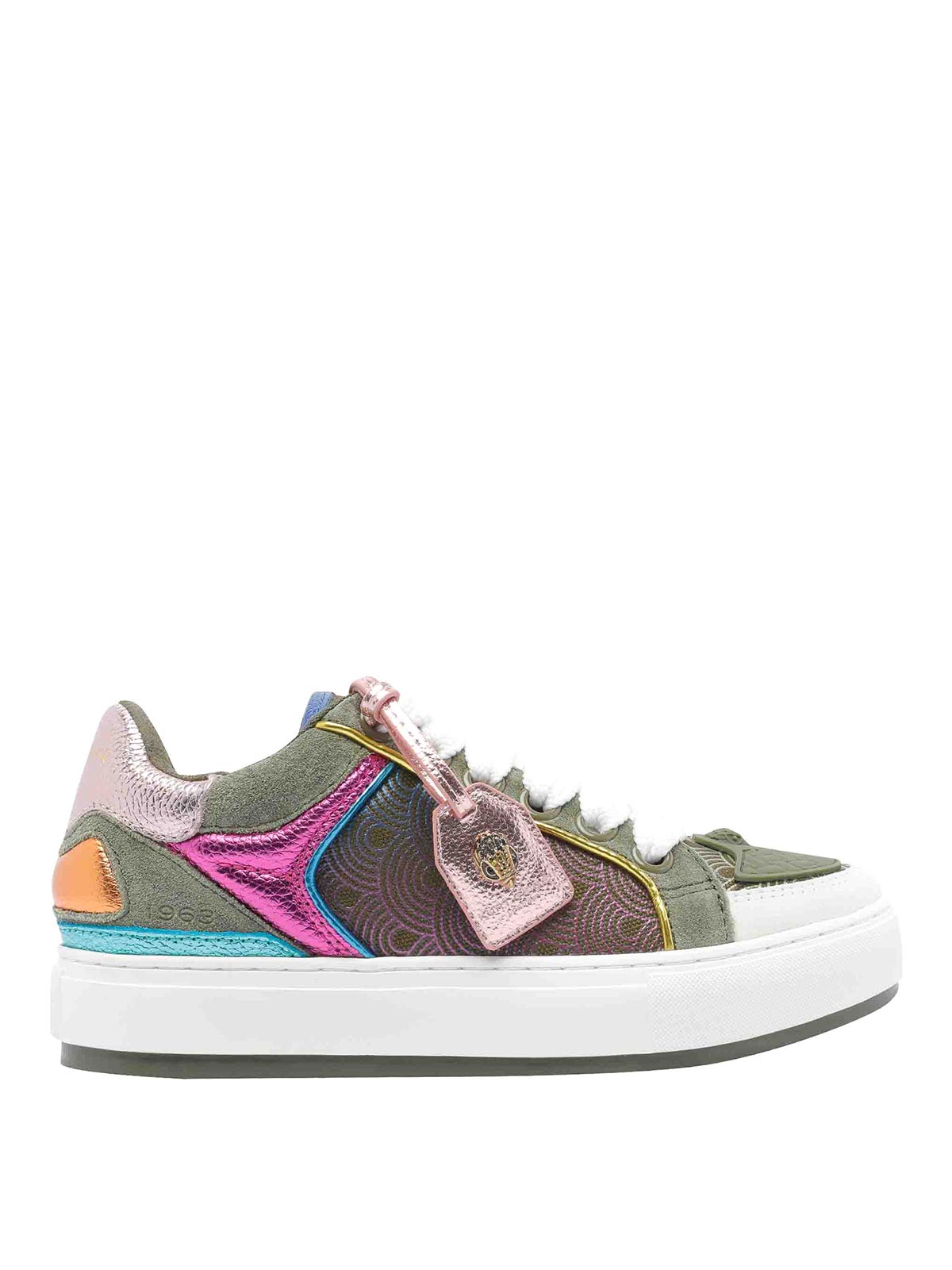 Multicolor Southbank Nos Tag Sneakers 0493375109GREENCOMB (KURT GEIGER / スニーカー ) | KURT GEIGER (カートガイガー)