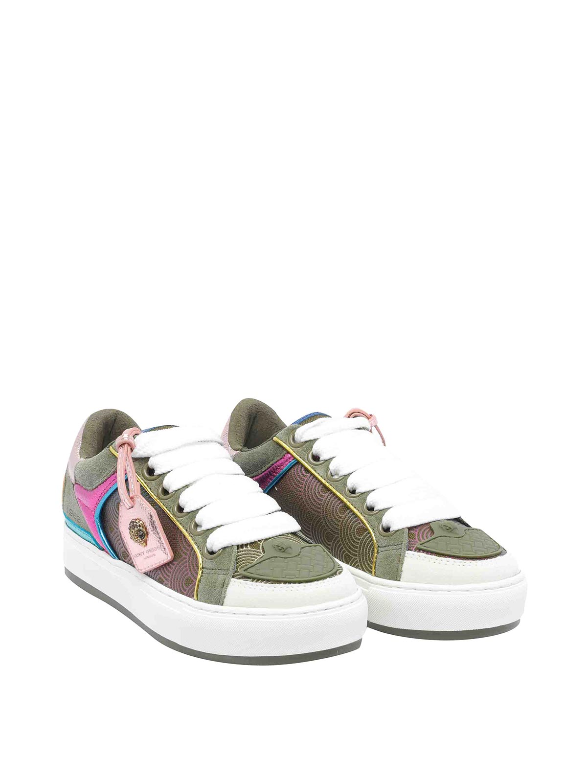 Multicolor Southbank Nos Tag Sneakers 0493375109GREENCOMB (KURT GEIGER / スニーカー ) | KURT GEIGER (カートガイガー)(1)