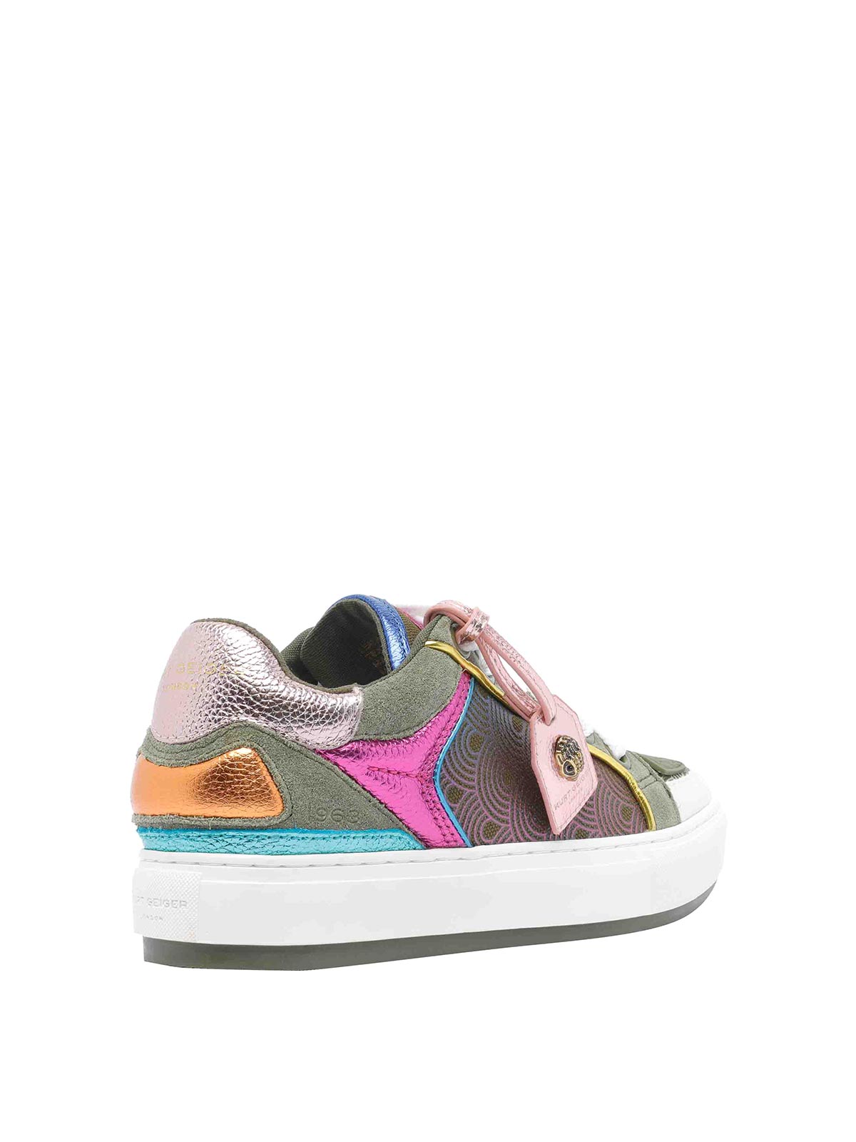 Multicolor Southbank Nos Tag Sneakers 0493375109GREENCOMB (KURT GEIGER / スニーカー ) | KURT GEIGER (カートガイガー)(2)