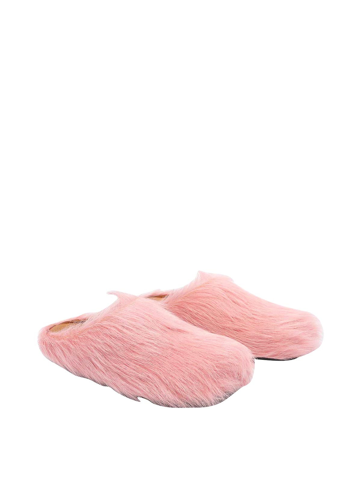 Pink Long Hair Sabot Fussbet SBMS004601P412200C13 (Marni / サンダル ) | Marni (マルニ)(1)