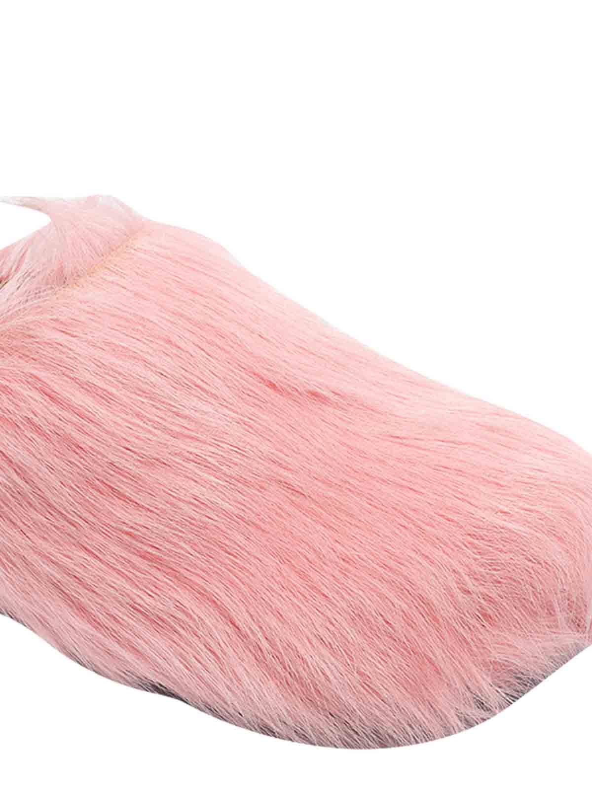 Pink Long Hair Sabot Fussbet SBMS004601P412200C13 (Marni / サンダル ) | Marni (マルニ)(3)