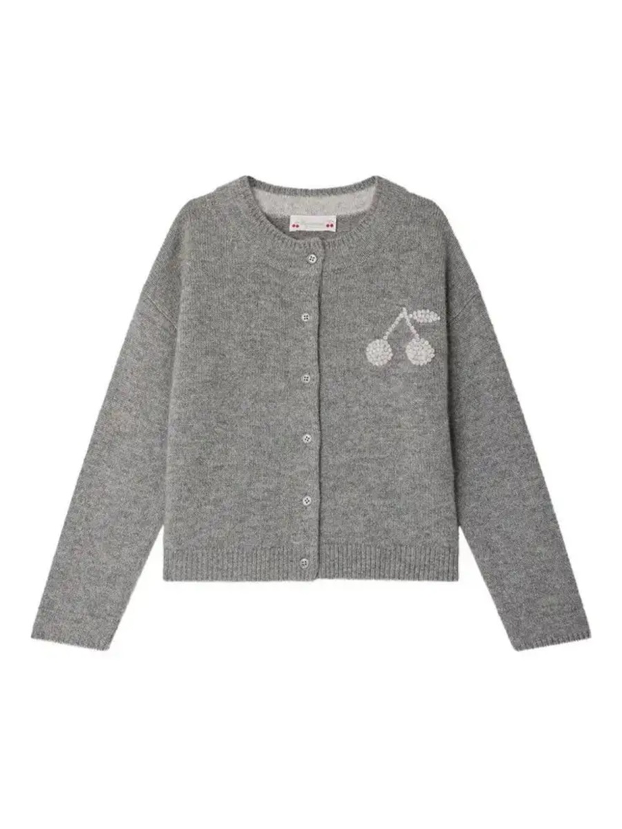 CARDIGAN WITH LOGO W05GCAK00028K194A (Bonpoint / ニット・セーター・カーディガン ) | Bonpoint (ボンポワン)